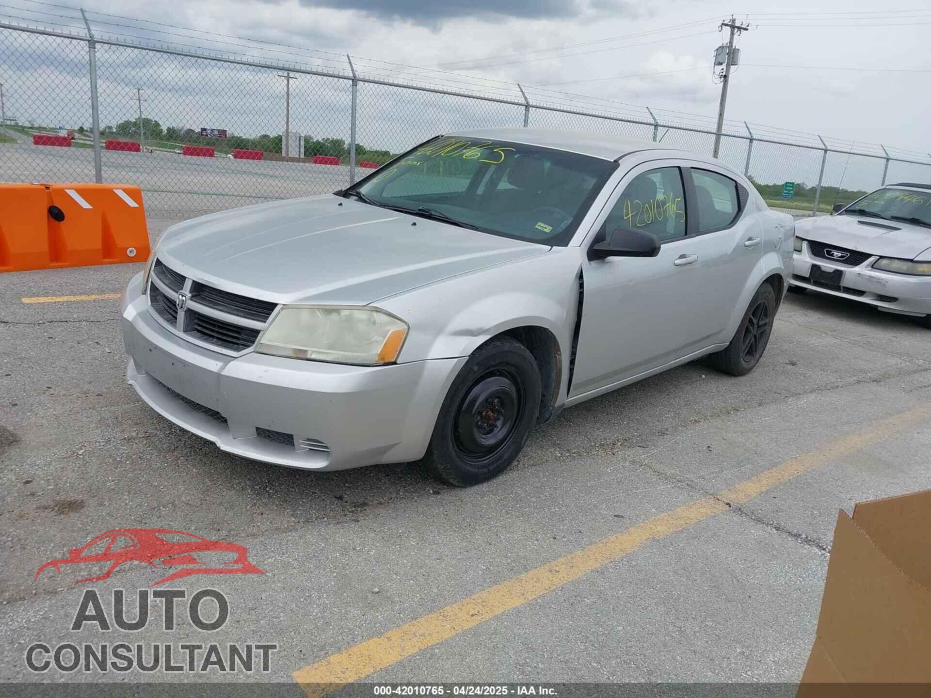 DODGE AVENGER 2010 - 1B3CC4FD3AN165228