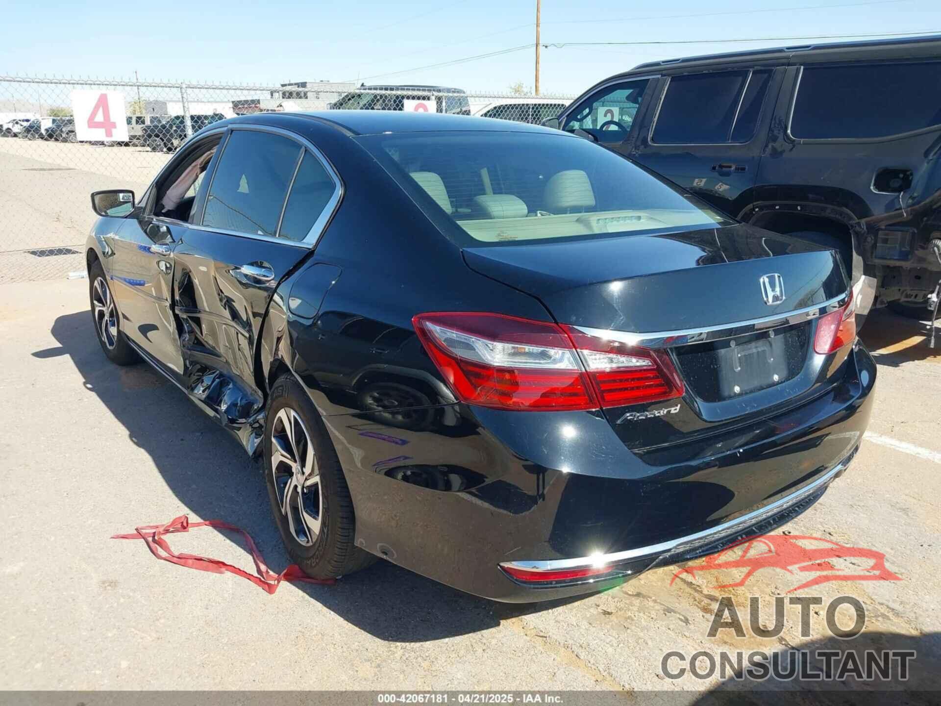 HONDA ACCORD 2016 - 1HGCR2F39GA231243