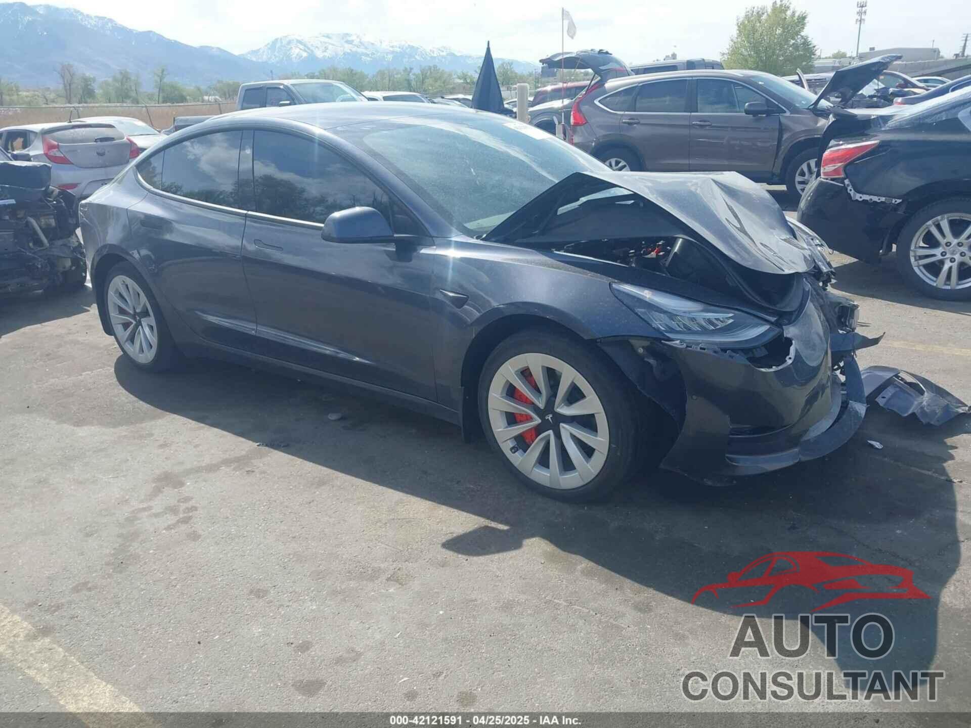TESLA MODEL 3 2022 - 5YJ3E1EA4NF296848
