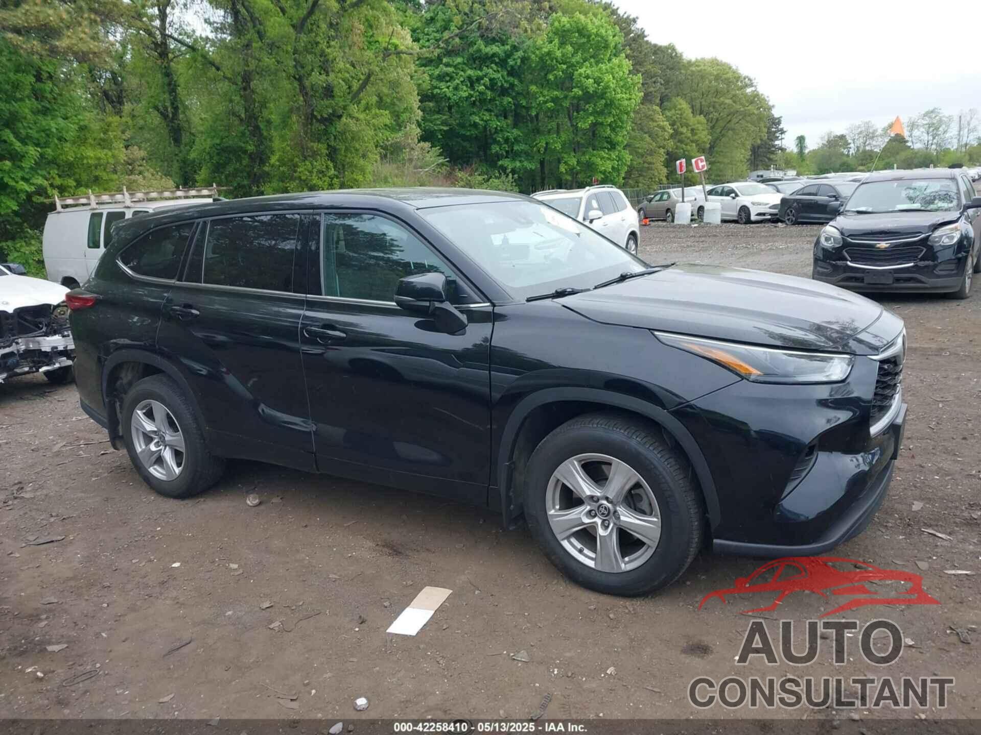 TOYOTA HIGHLANDER 2022 - 5TDBZRBH6NS194608