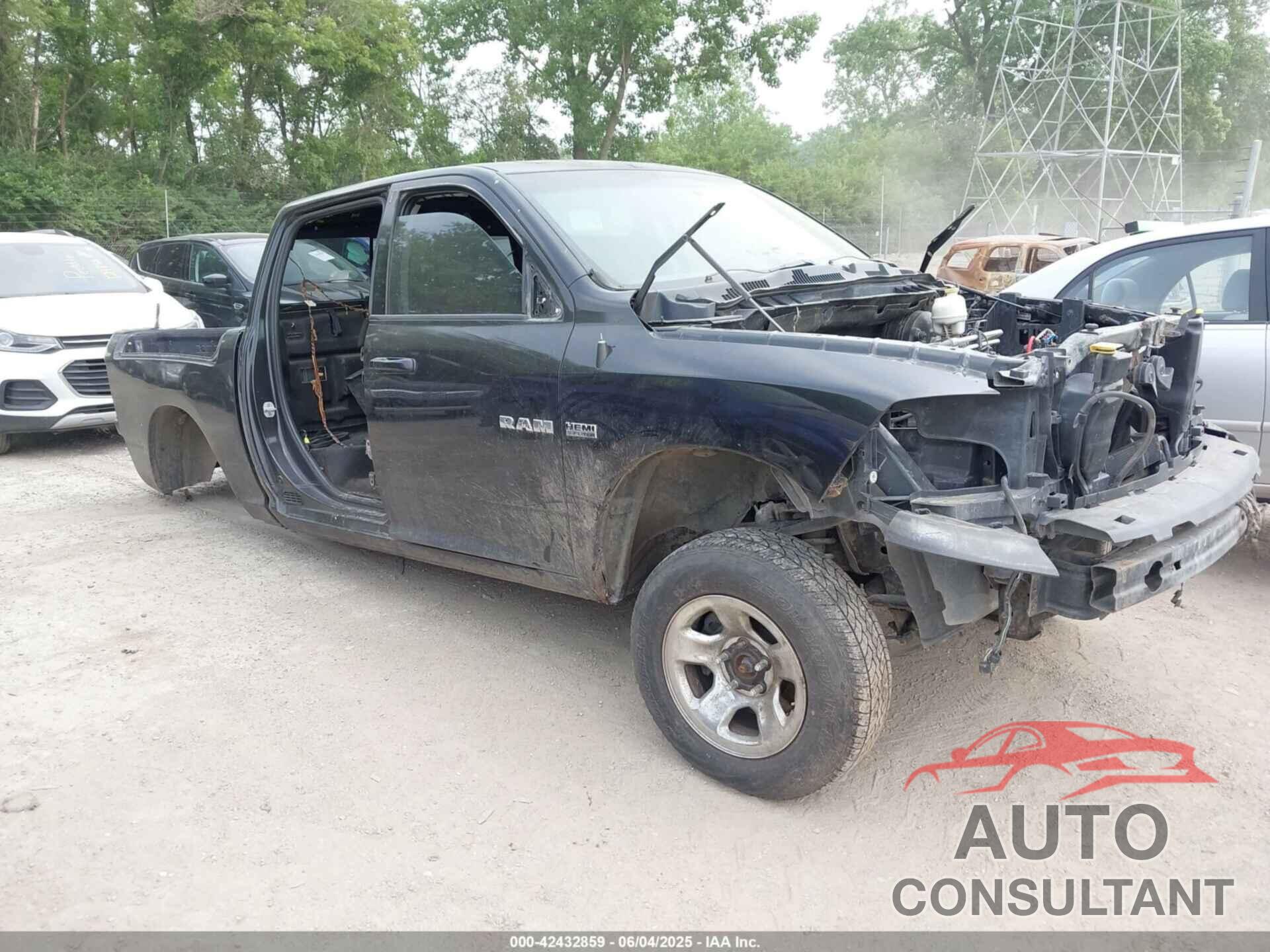 DODGE RAM 1500 2010 - 1D7RV1CT3AS252597