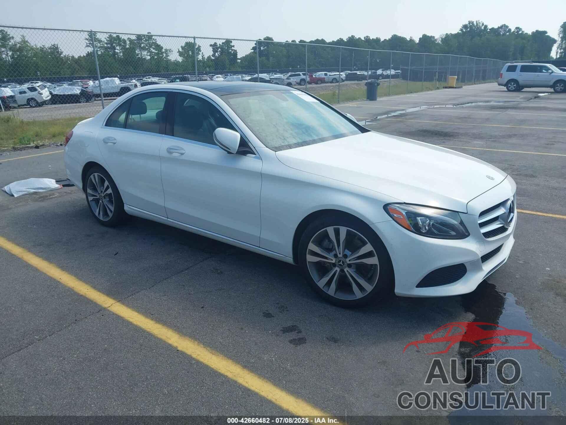 MERCEDES-BENZ C 300 2018 - WDDWF4JB3JR403019