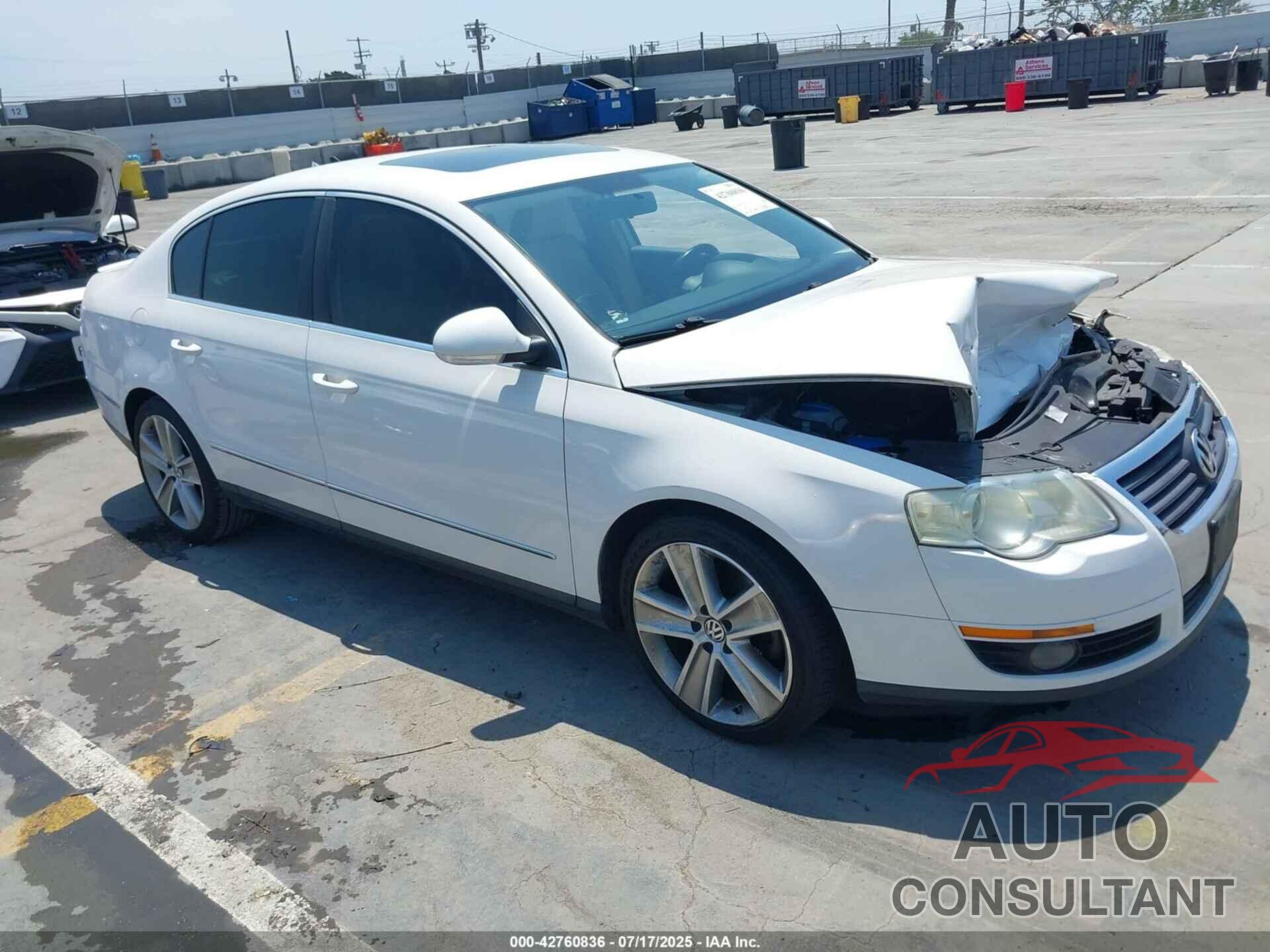 VOLKSWAGEN PASSAT 2010 - WVWJM7AN1AE164485