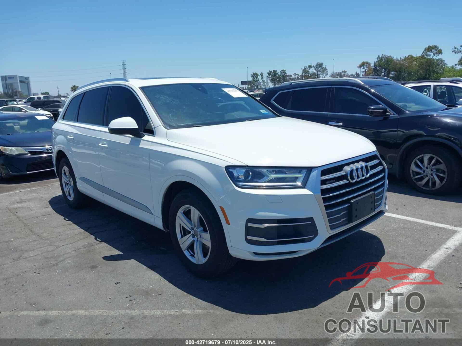 AUDI Q7 2018 - WA1AHAF78JD017687