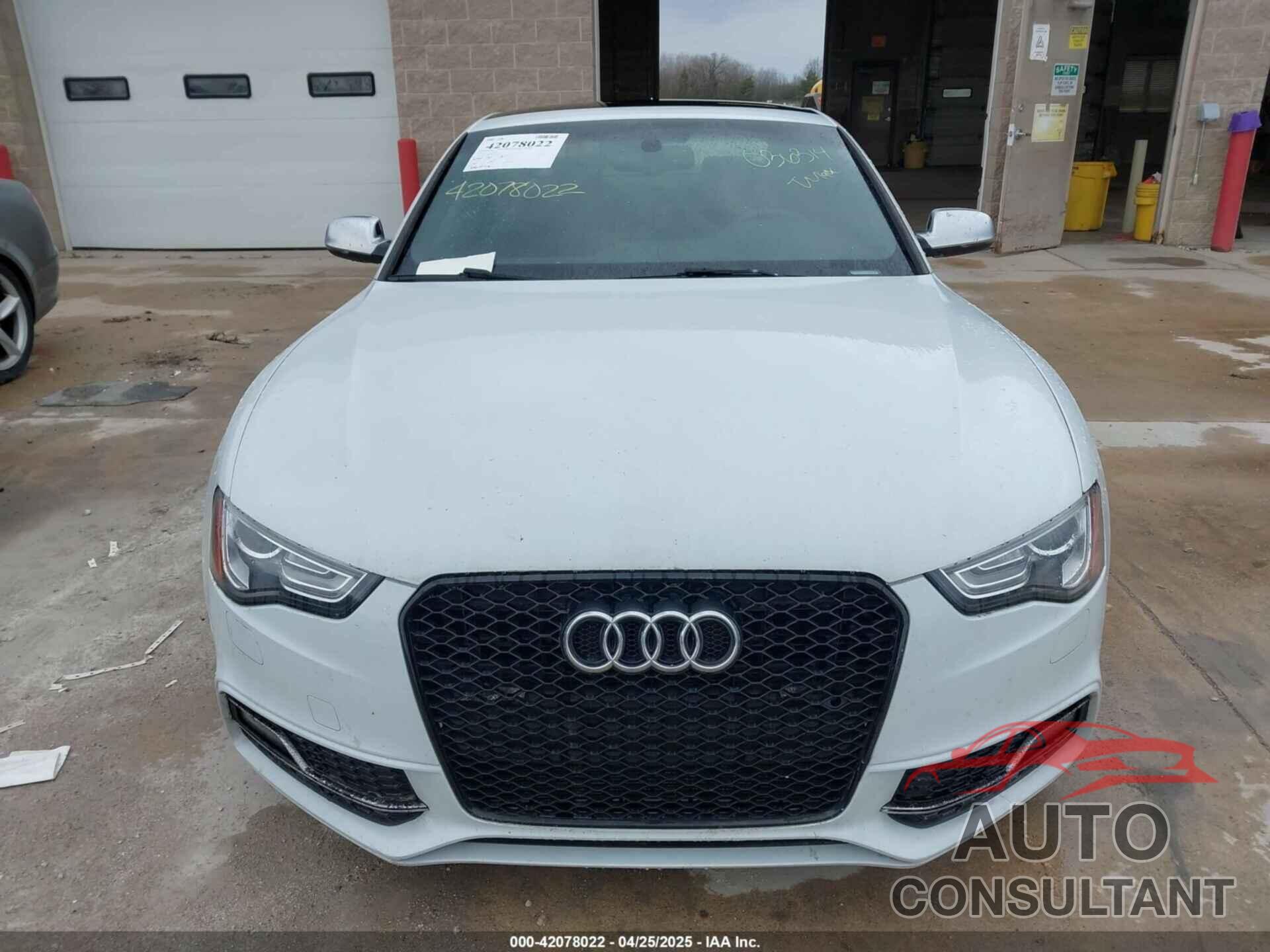 AUDI S5 2013 - WAUVGAFR0DA036314