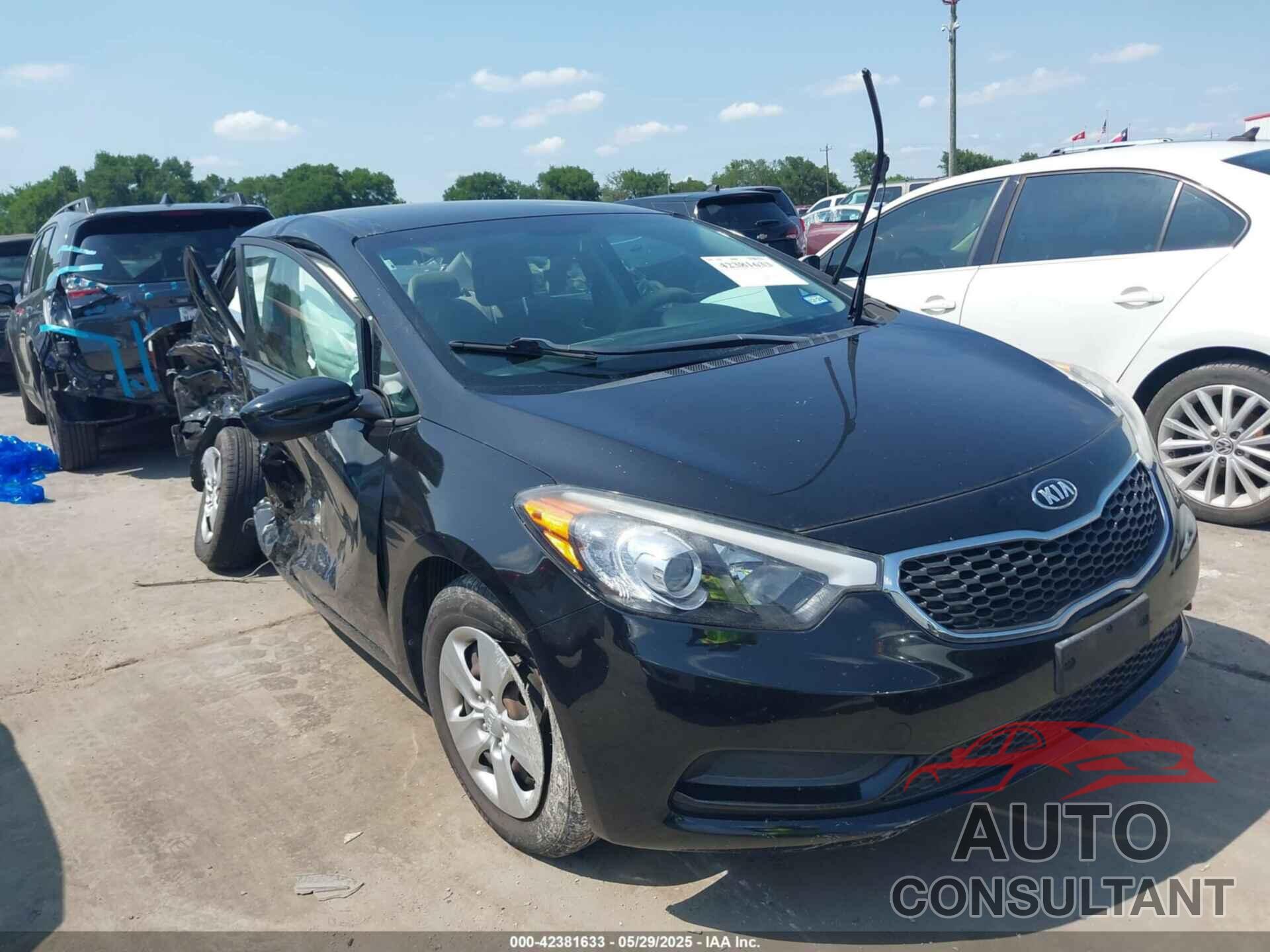 KIA FORTE 2014 - KNAFK4A62E5248515