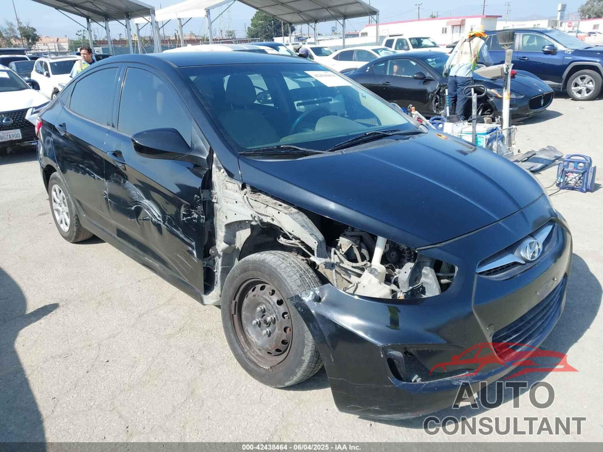 HYUNDAI ACCENT 2012 - KMHCT4AE2CU166244