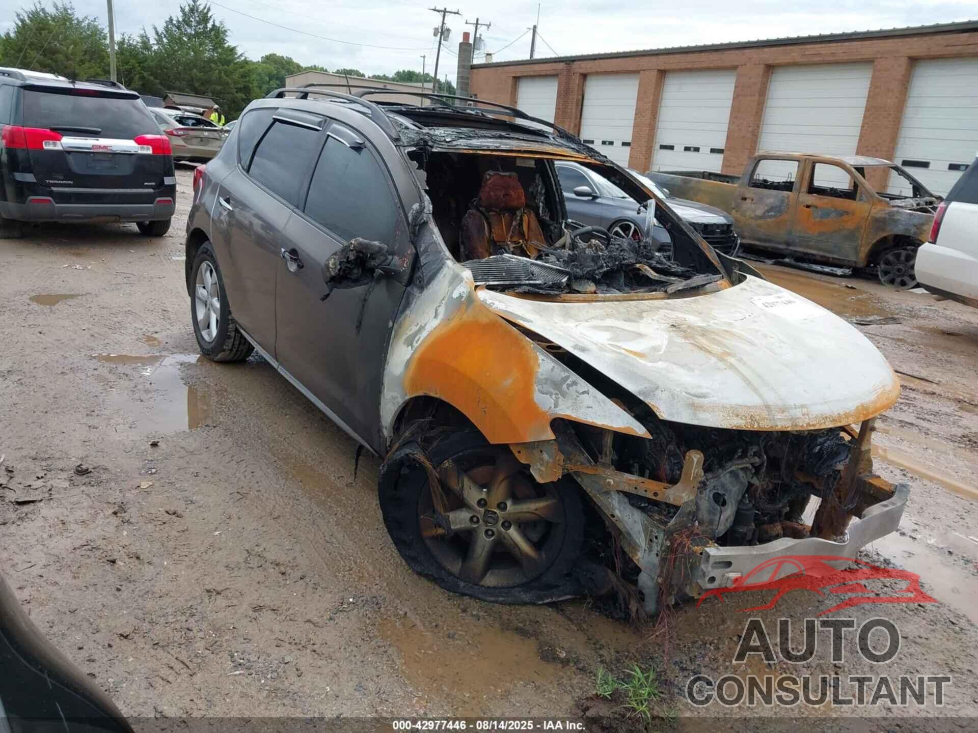 NISSAN MURANO 2009 - JN8AZ18U69W013647