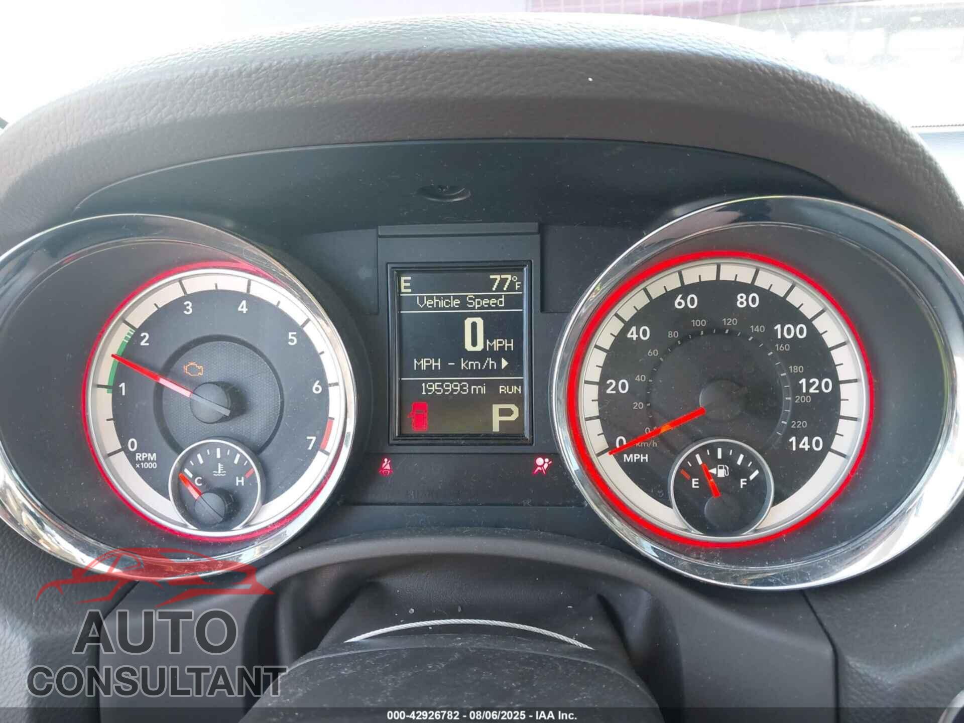 DODGE DURANGO 2013 - 1C4RDHDG4DC687683