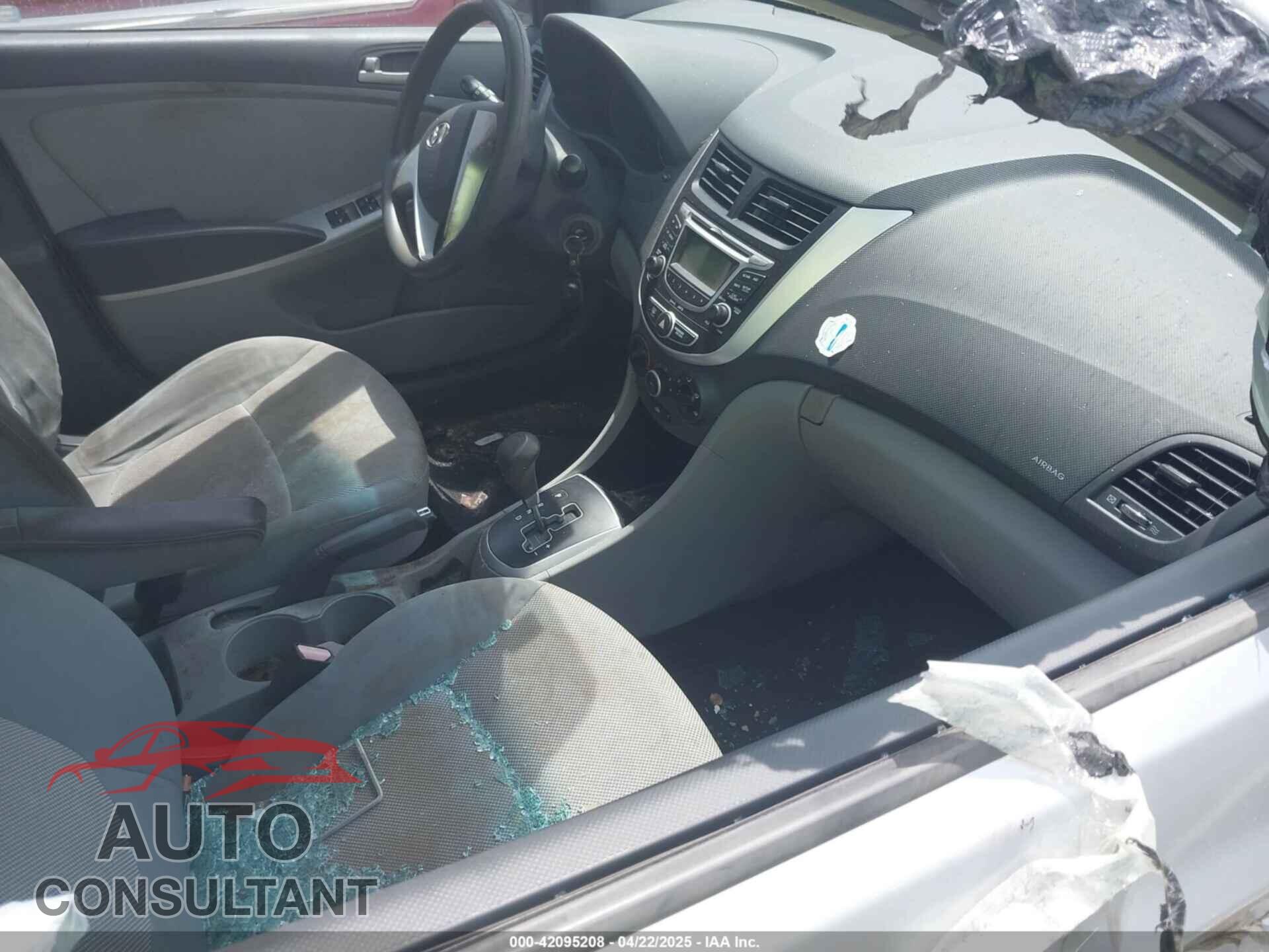 HYUNDAI ACCENT 2013 - KMHCT4AE3DU403616