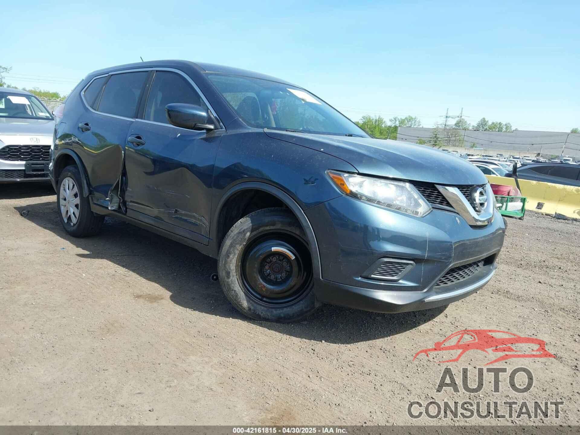 NISSAN ROGUE 2016 - 5N1AT2MV6GC750732