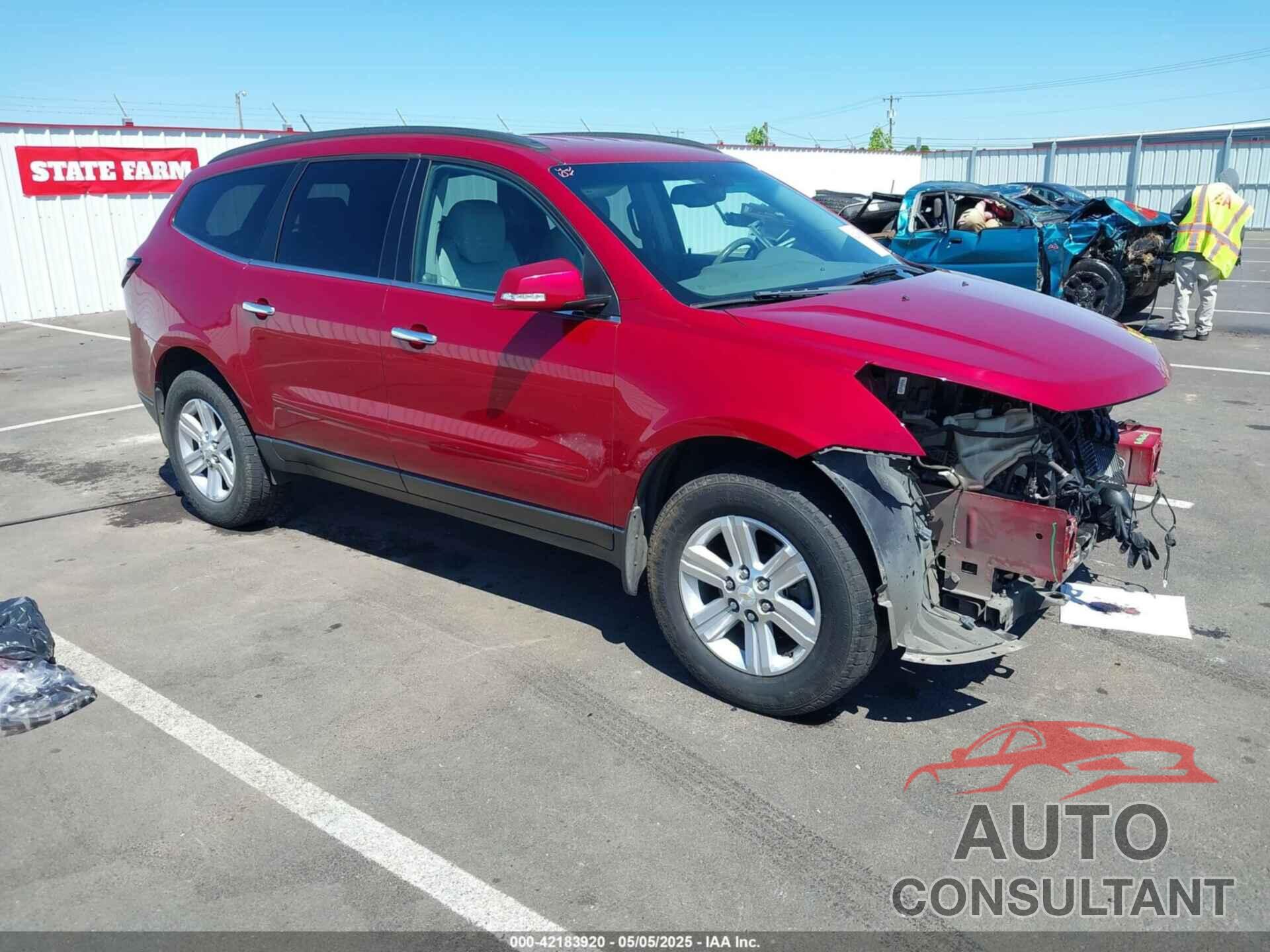 CHEVROLET TRAVERSE 2014 - 1GNKRHKD5EJ168559
