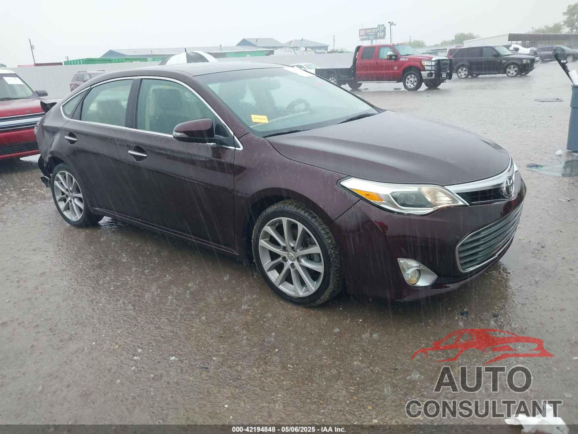 TOYOTA AVALON 2015 - 4T1BK1EB9FU165416
