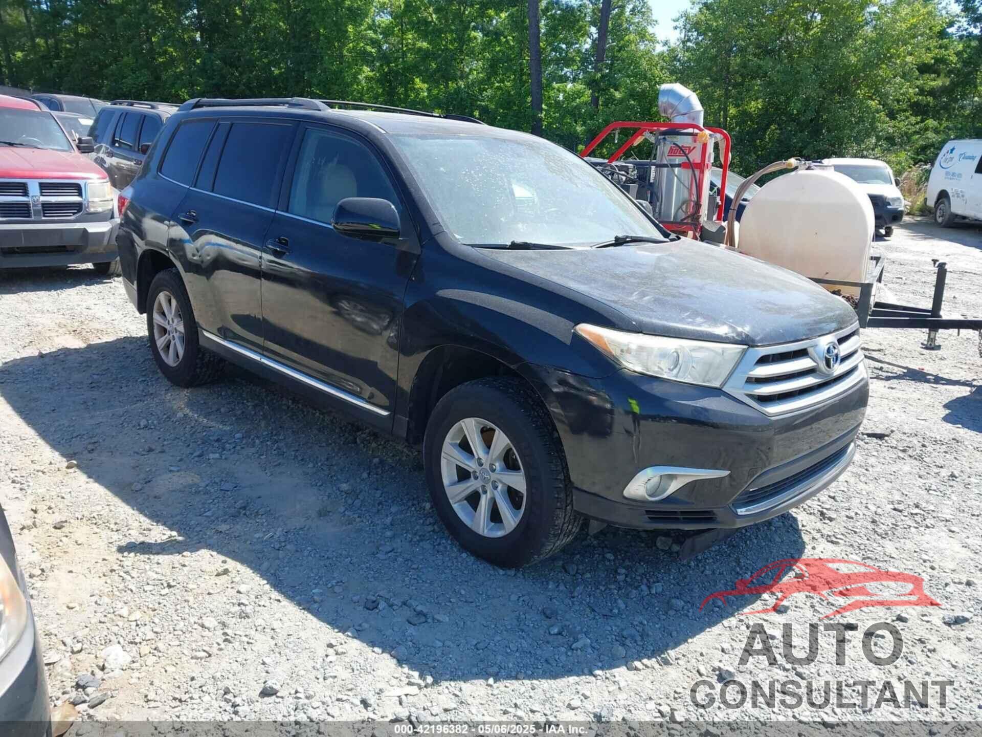 TOYOTA HIGHLANDER 2011 - 5TDZK3EH2BS045748