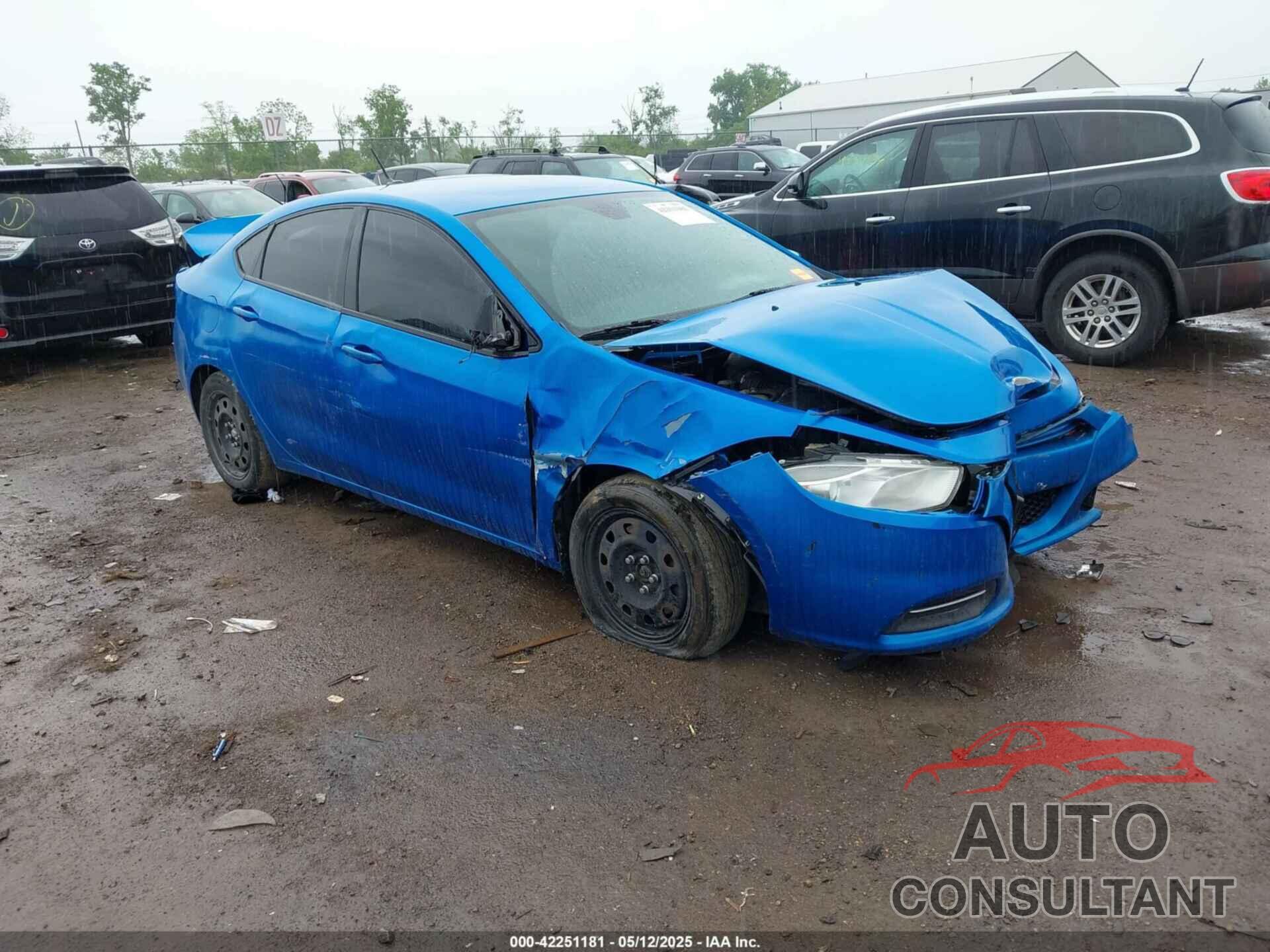 DODGE DART 2016 - 1C3CDFAA5GD704178