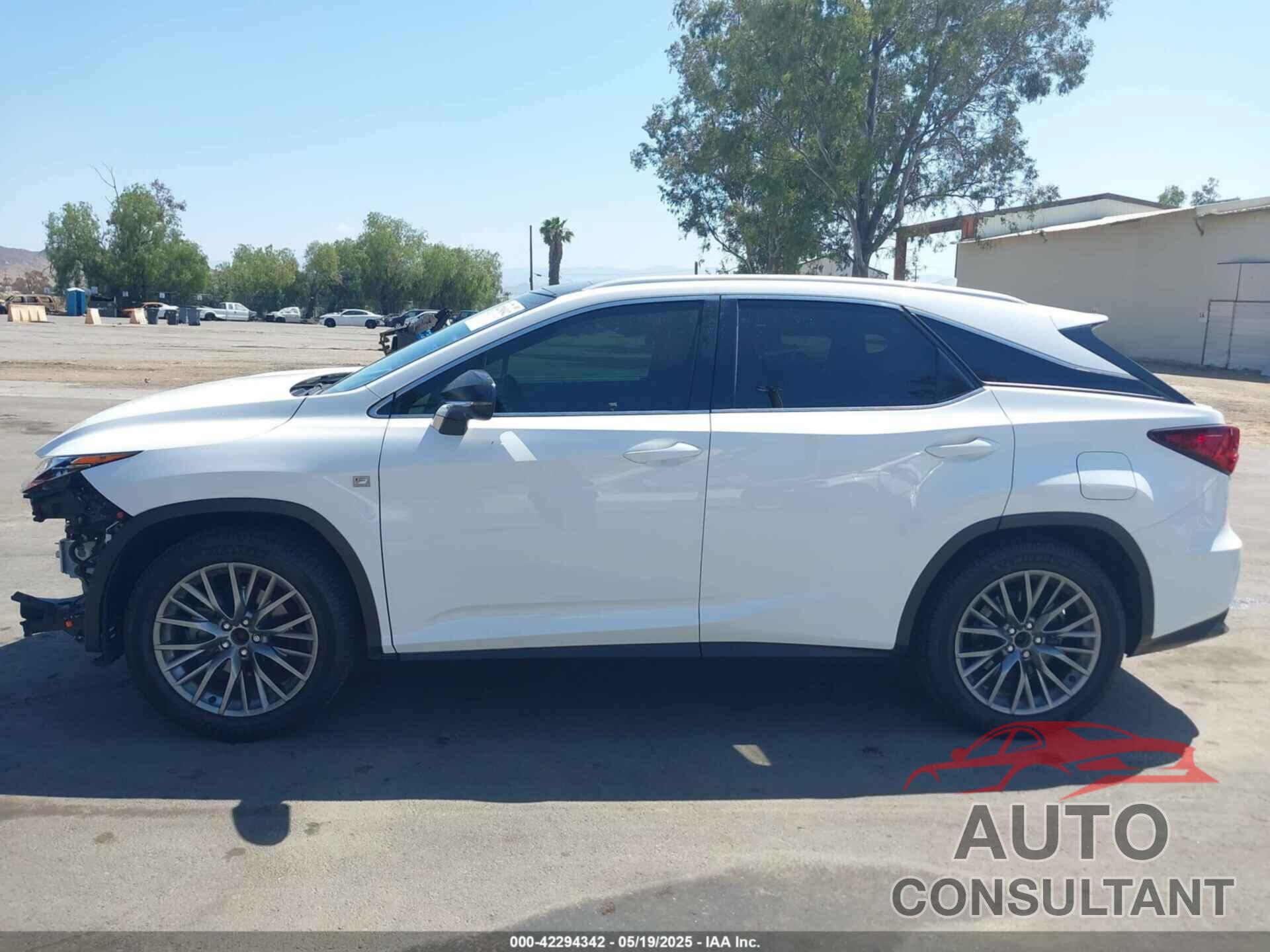 LEXUS RX 450H 2017 - 2T2BGMCA7HC019433