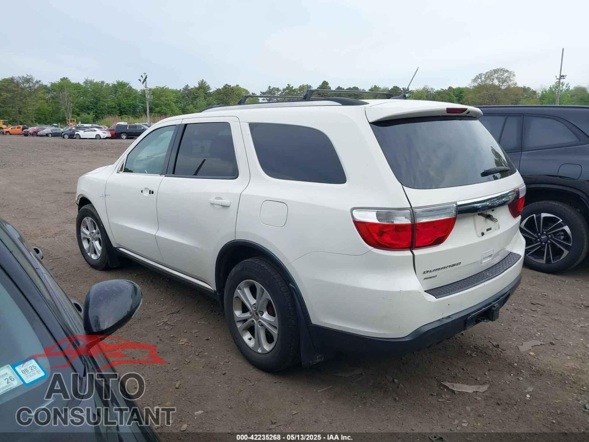 DODGE DURANGO 2012 - 1C4RDJAGXCC266870