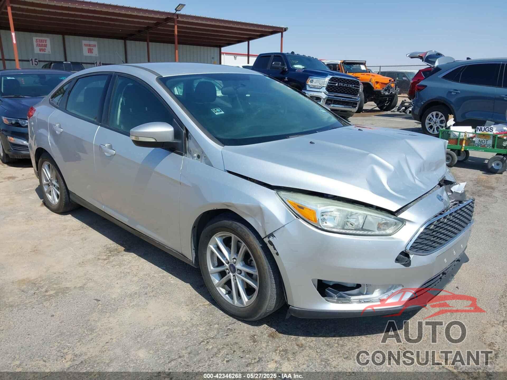 FORD FOCUS 2015 - 1FADP3F22FL347785