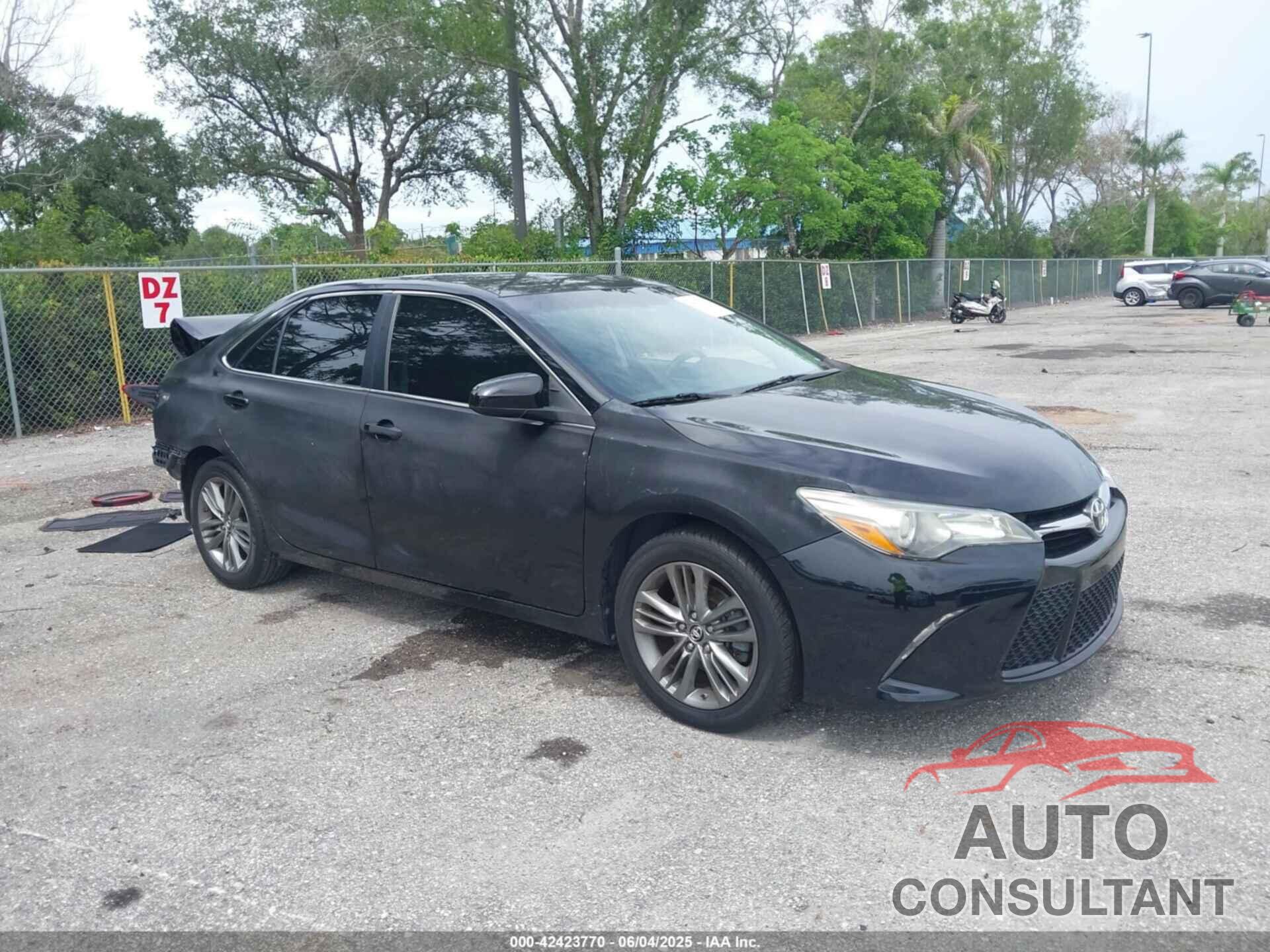 TOYOTA CAMRY 2017 - 4T1BF1FK6HU373422