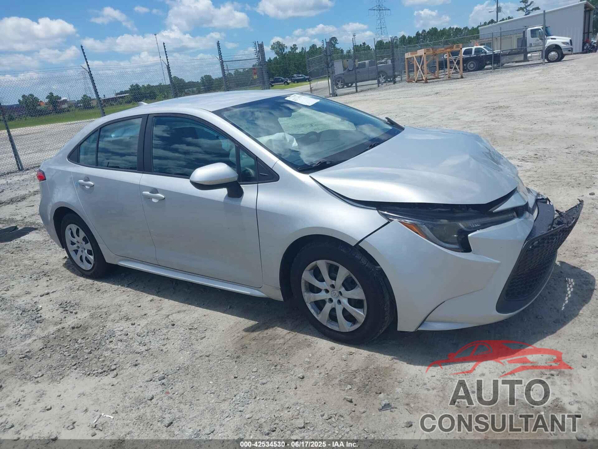 TOYOTA COROLLA 2021 - 5YFEPMAE0MP192244