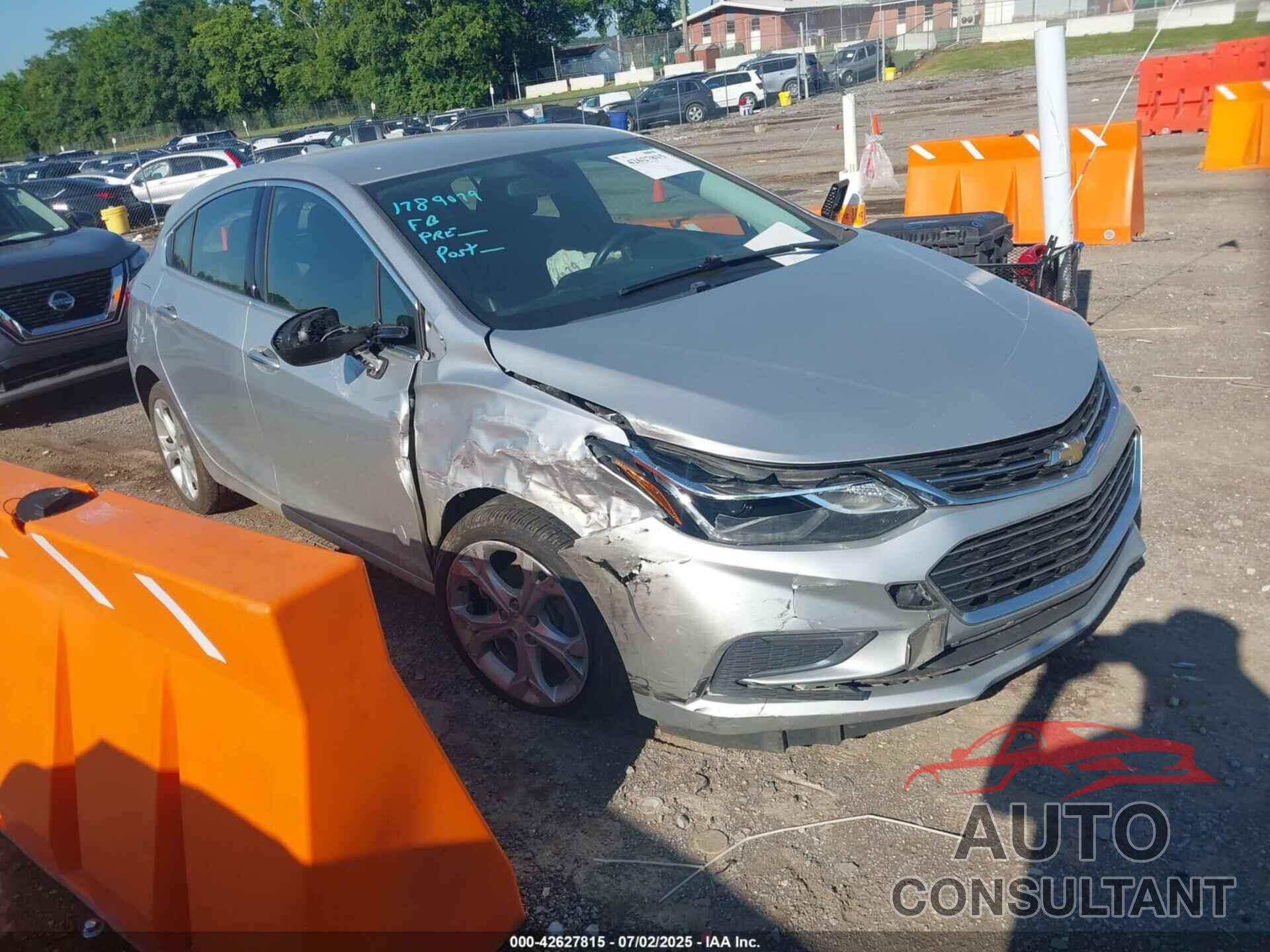 CHEVROLET CRUZE 2017 - 3G1BF6SM5HS611181