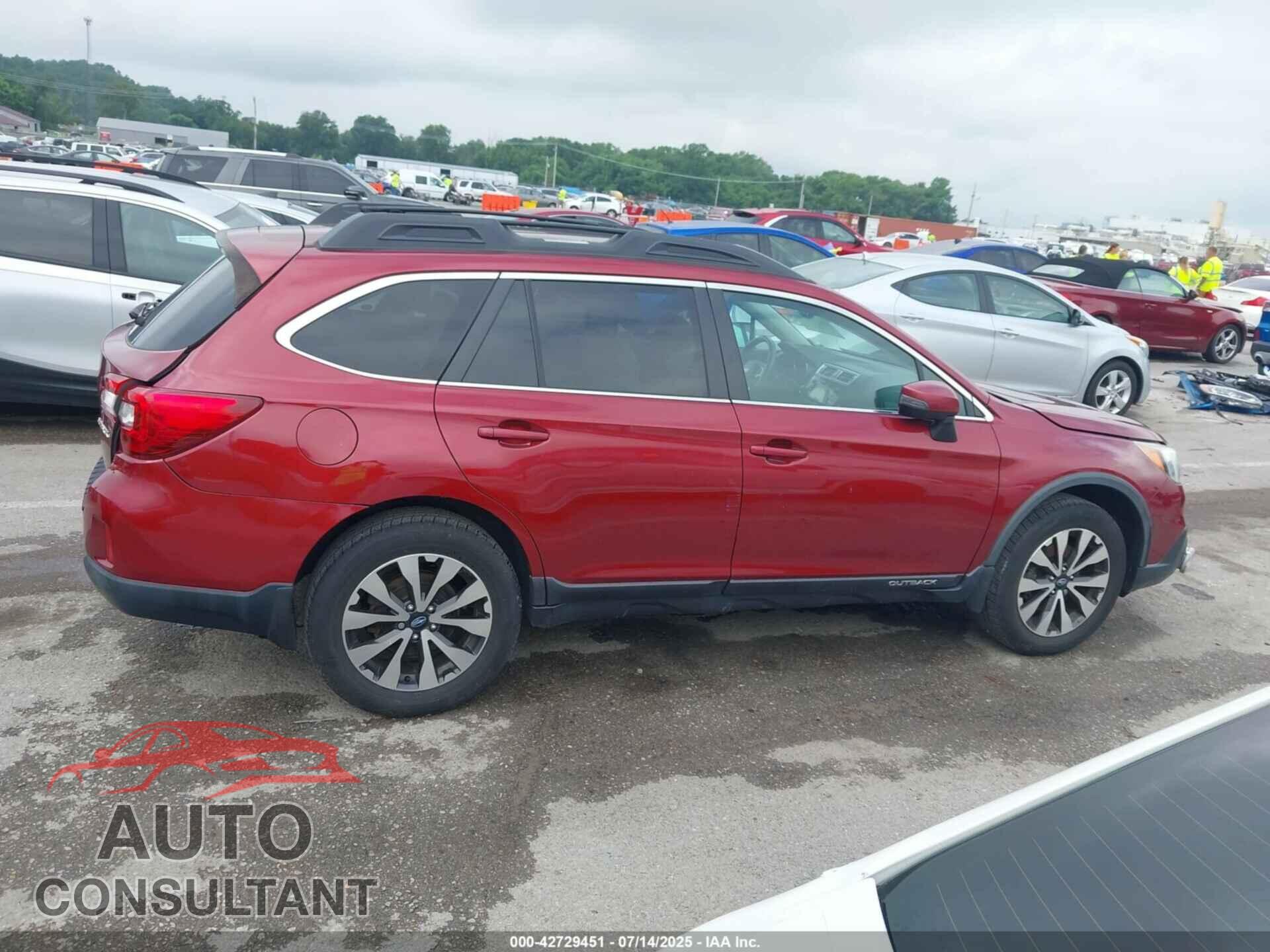 SUBARU OUTBACK 2015 - 4S4BSBLC8F3324840