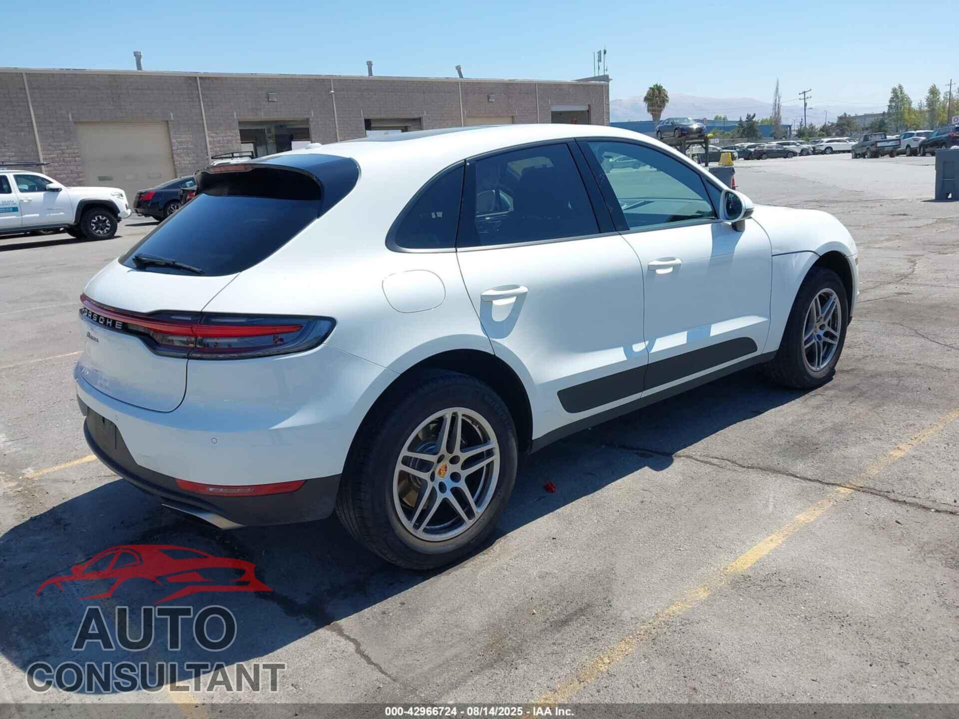PORSCHE MACAN 2021 - WP1AA2A51MLB14454