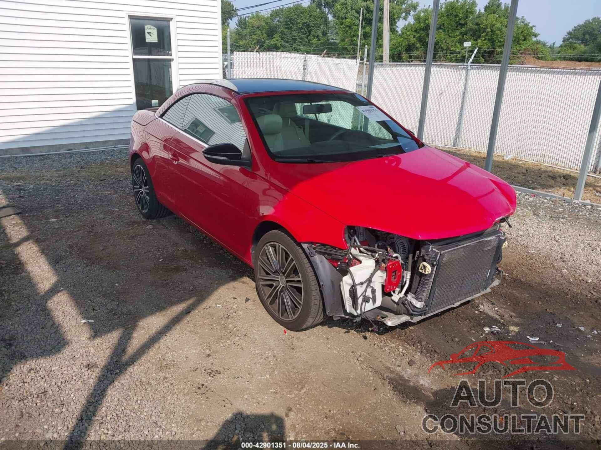 VOLKSWAGEN EOS 2014 - WVWBW8AHXEV005503