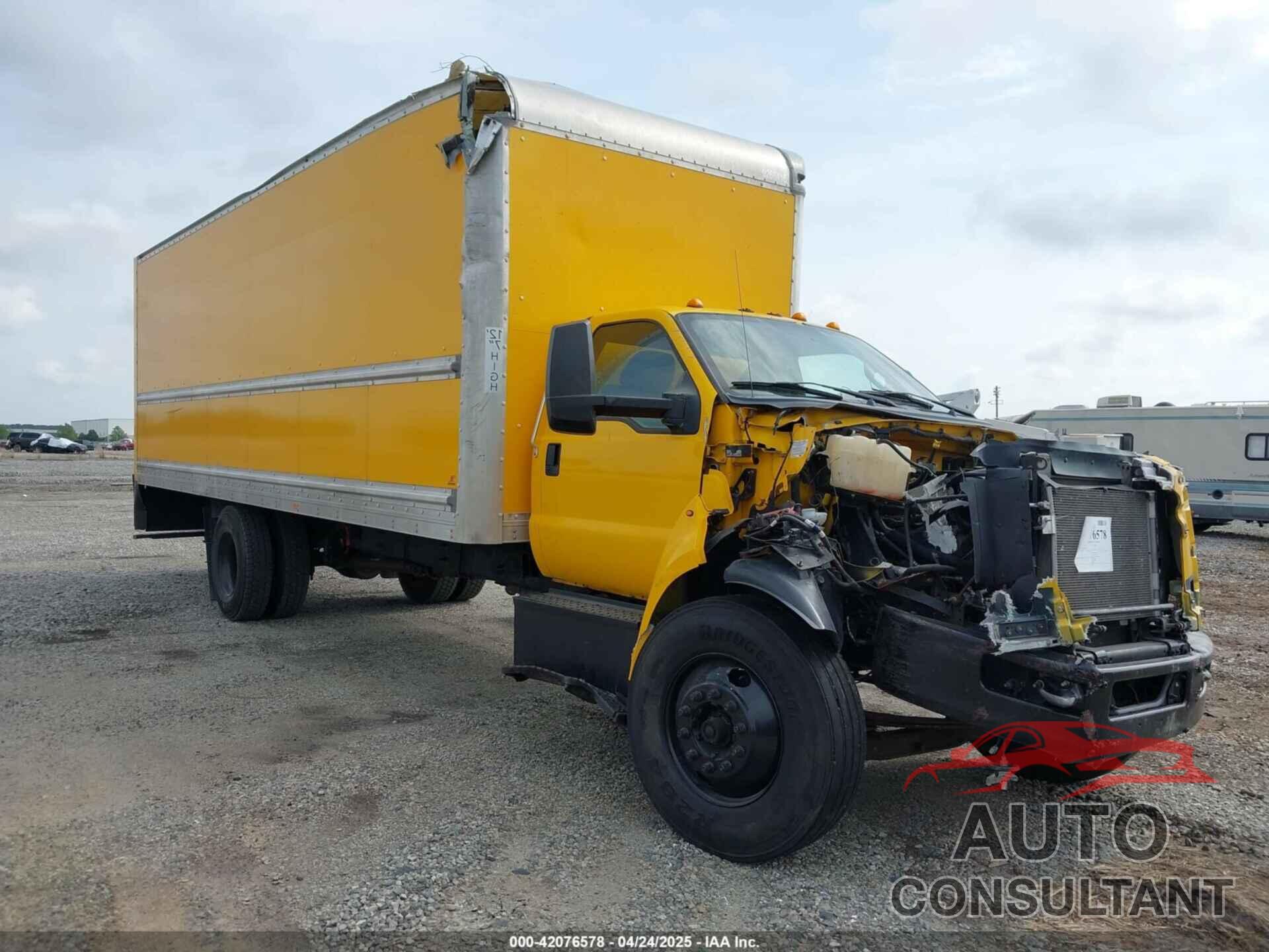 FORD F-650 GAS 2017 - 1FDNF6AY4HDB01120