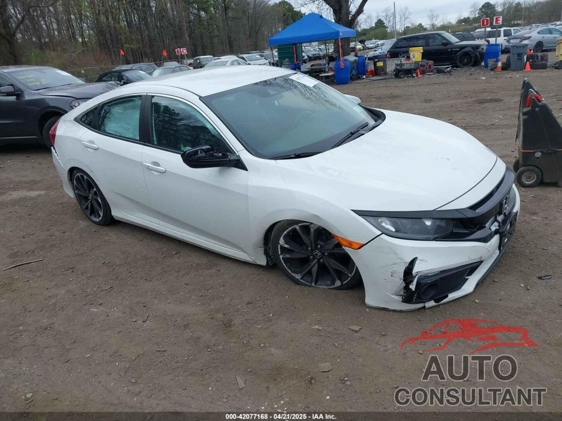 HONDA CIVIC 2019 - 2HGFC2F87KH592488