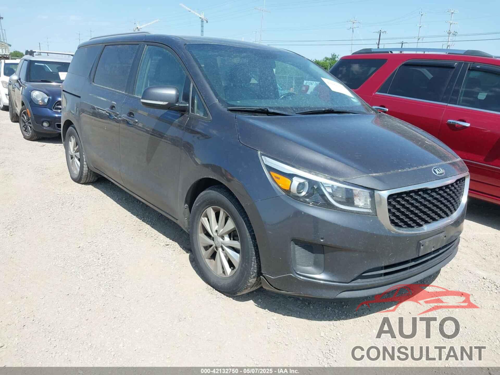 KIA SEDONA 2017 - KNDMB5C10H6312356