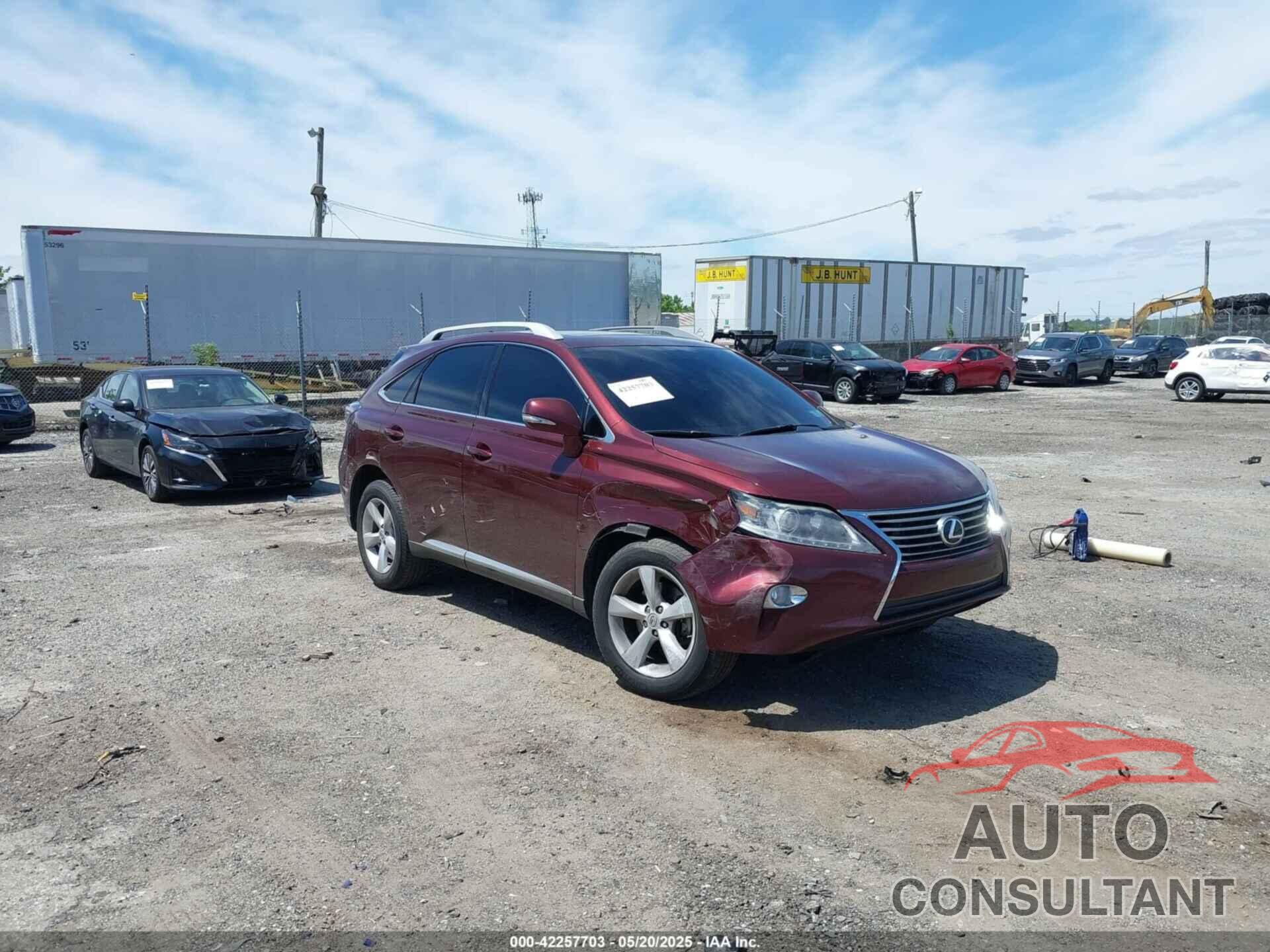 LEXUS RX 350 2014 - 2T2BK1BA6EC235509