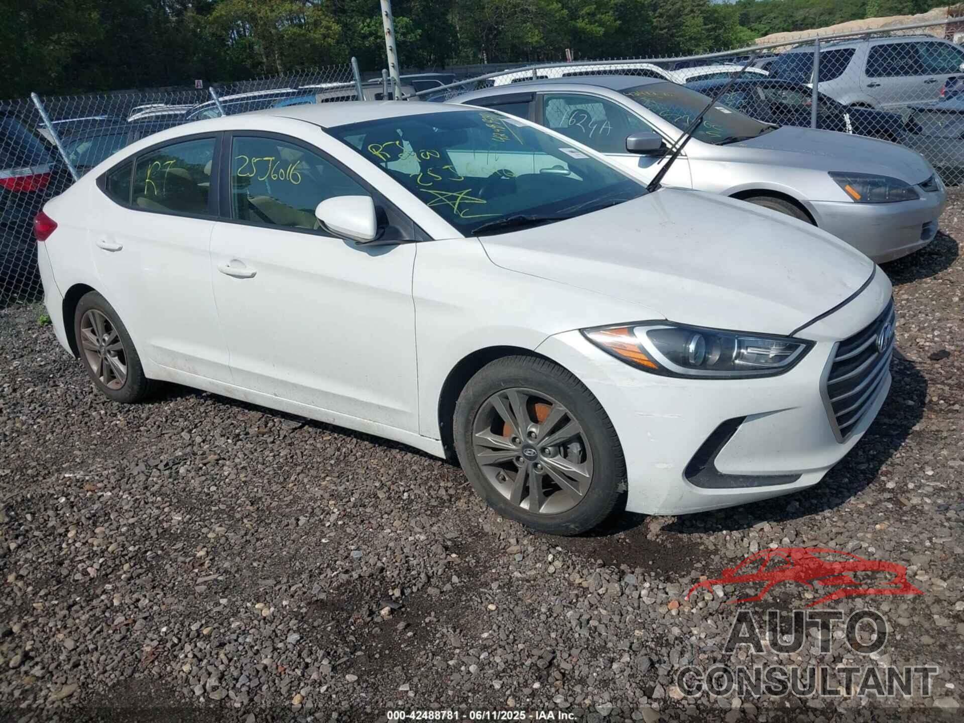HYUNDAI ELANTRA 2018 - 5NPD84LF6JH360640