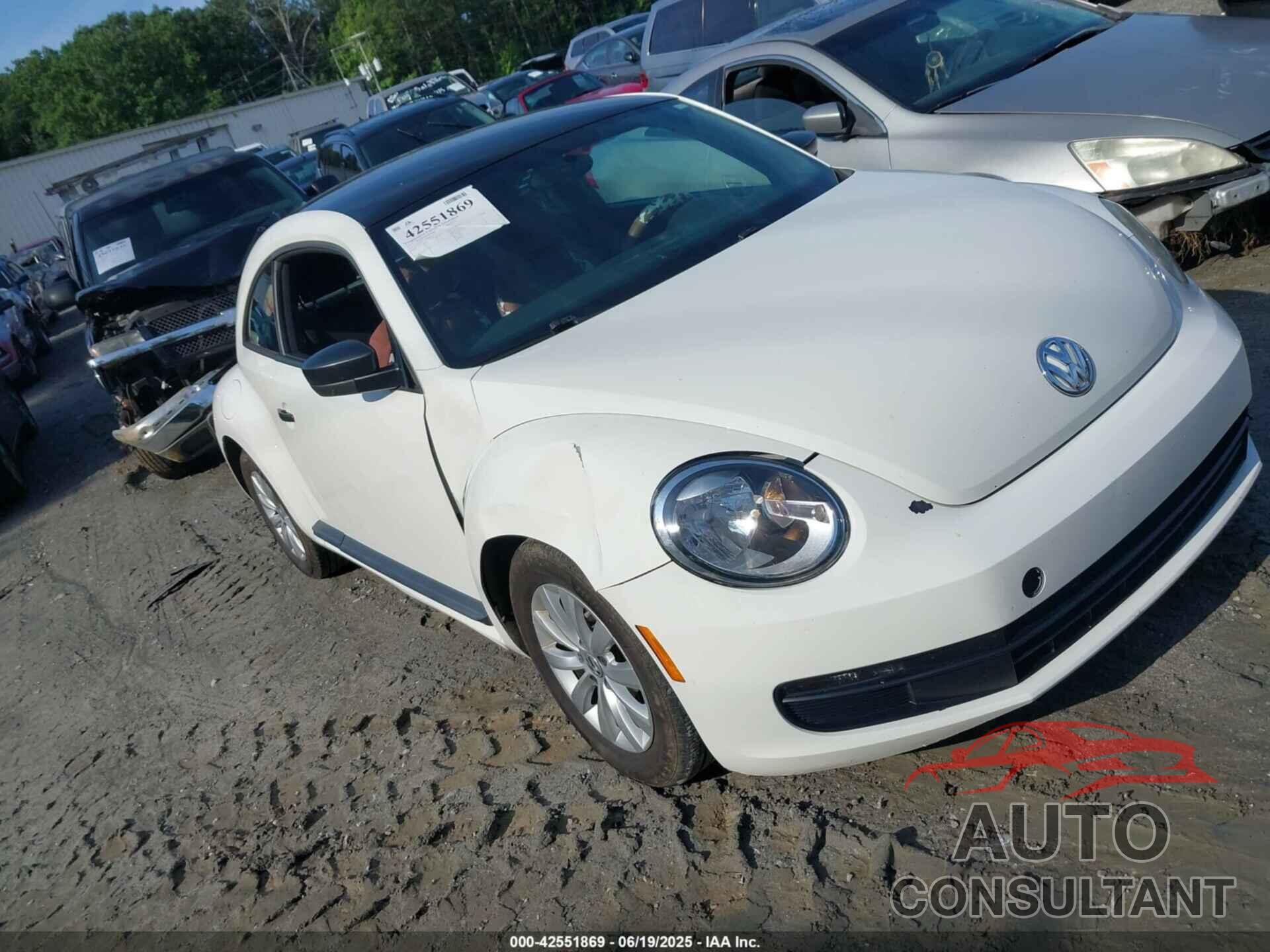 VOLKSWAGEN BEETLE 2013 - 3VWFP7AT5DM667153