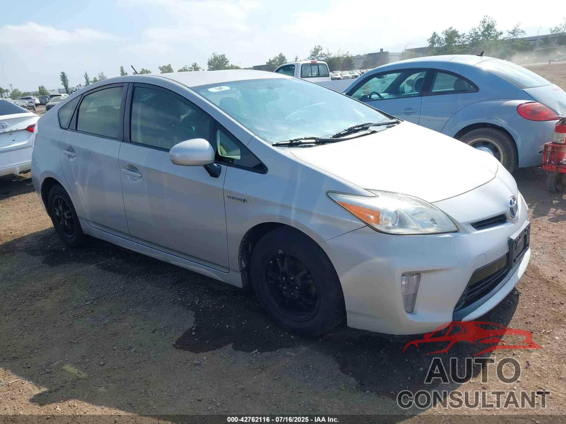 TOYOTA PRIUS 2012 - JTDKN3DU8C5430164