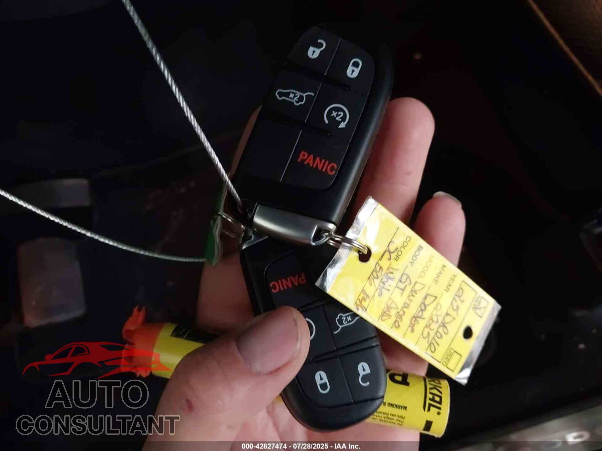 DODGE DURANGO 2025 - 1C4RDJDG6SC506846