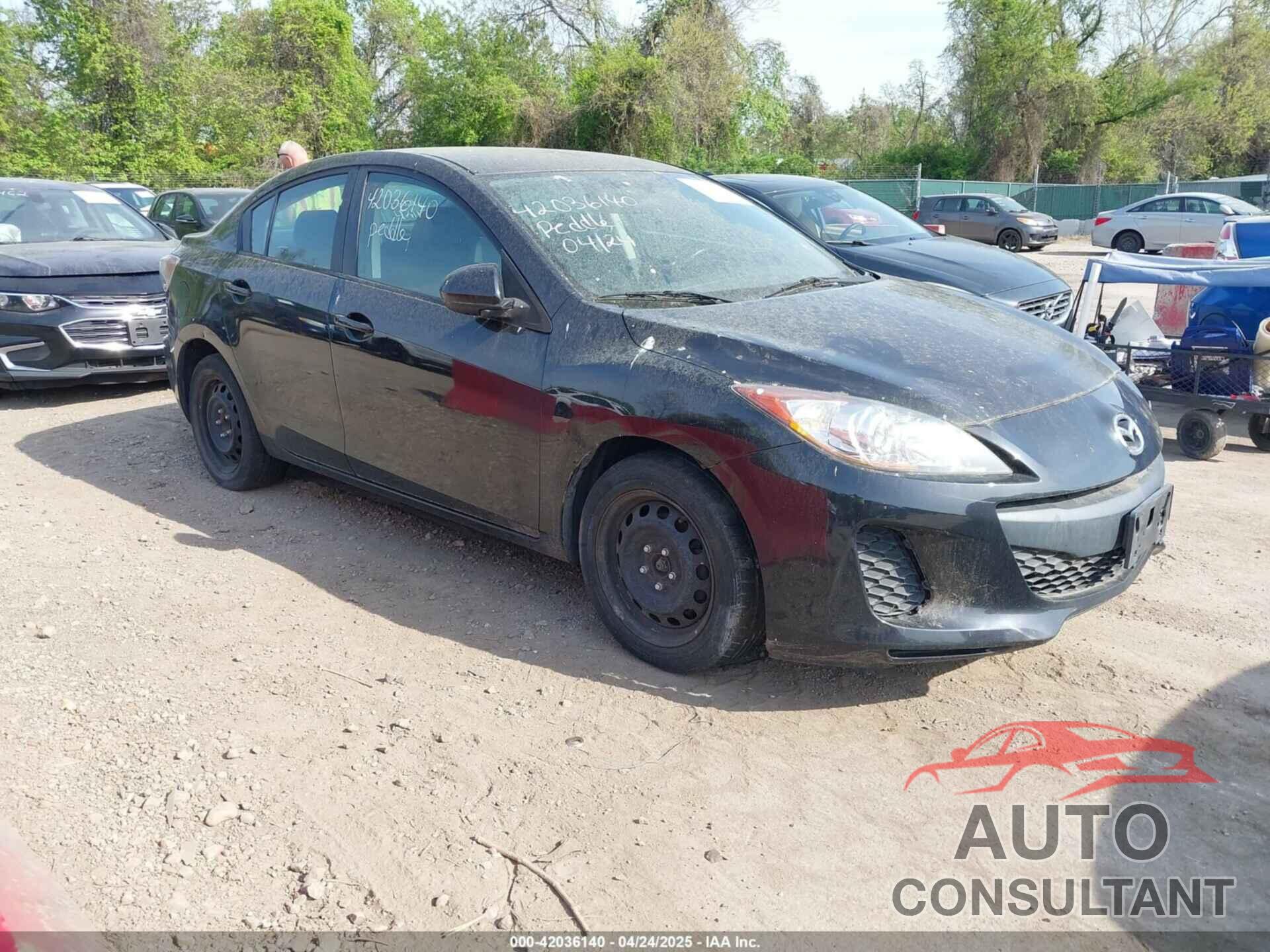 MAZDA MAZDA3 2013 - JM1BL1TGXD1725152