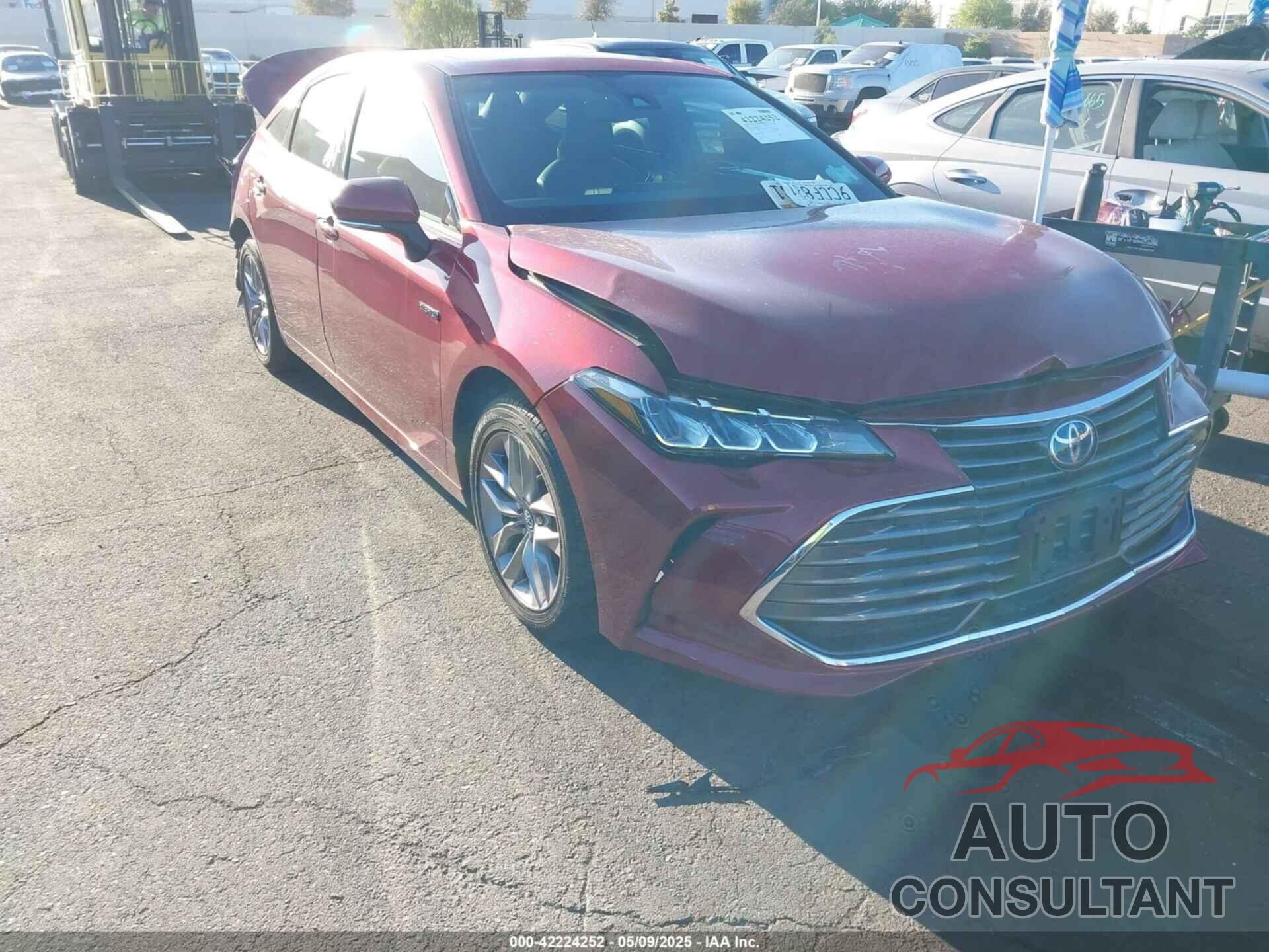 TOYOTA AVALON HYBRID 2019 - 4T1B21FB1KU004289