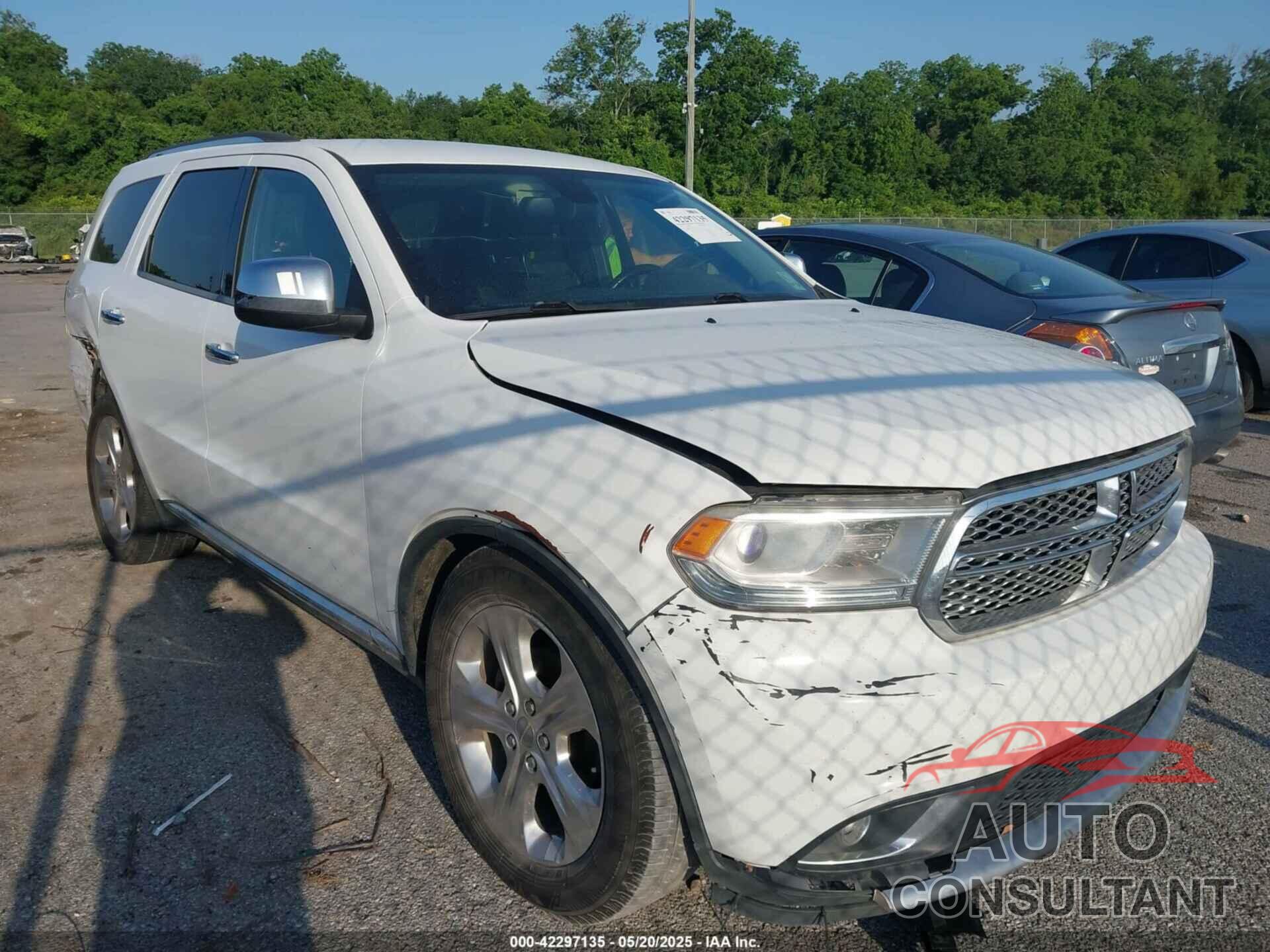 DODGE DURANGO 2015 - 1C4RDHAG5FC849893