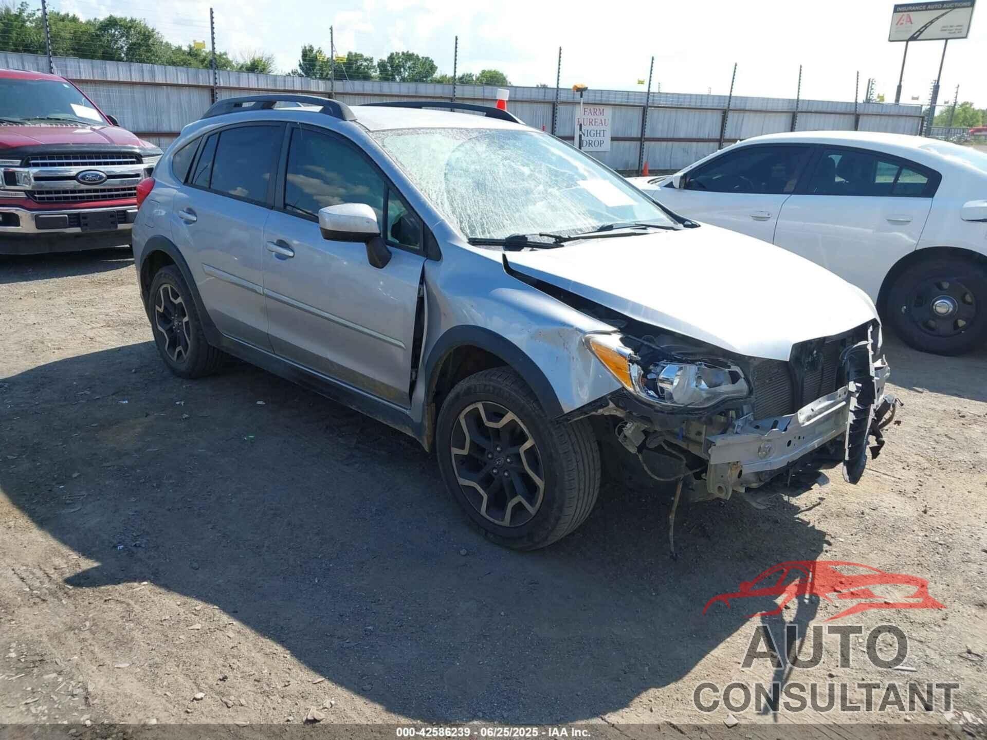 SUBARU CROSSTREK 2016 - JF2GPADC7G8266262
