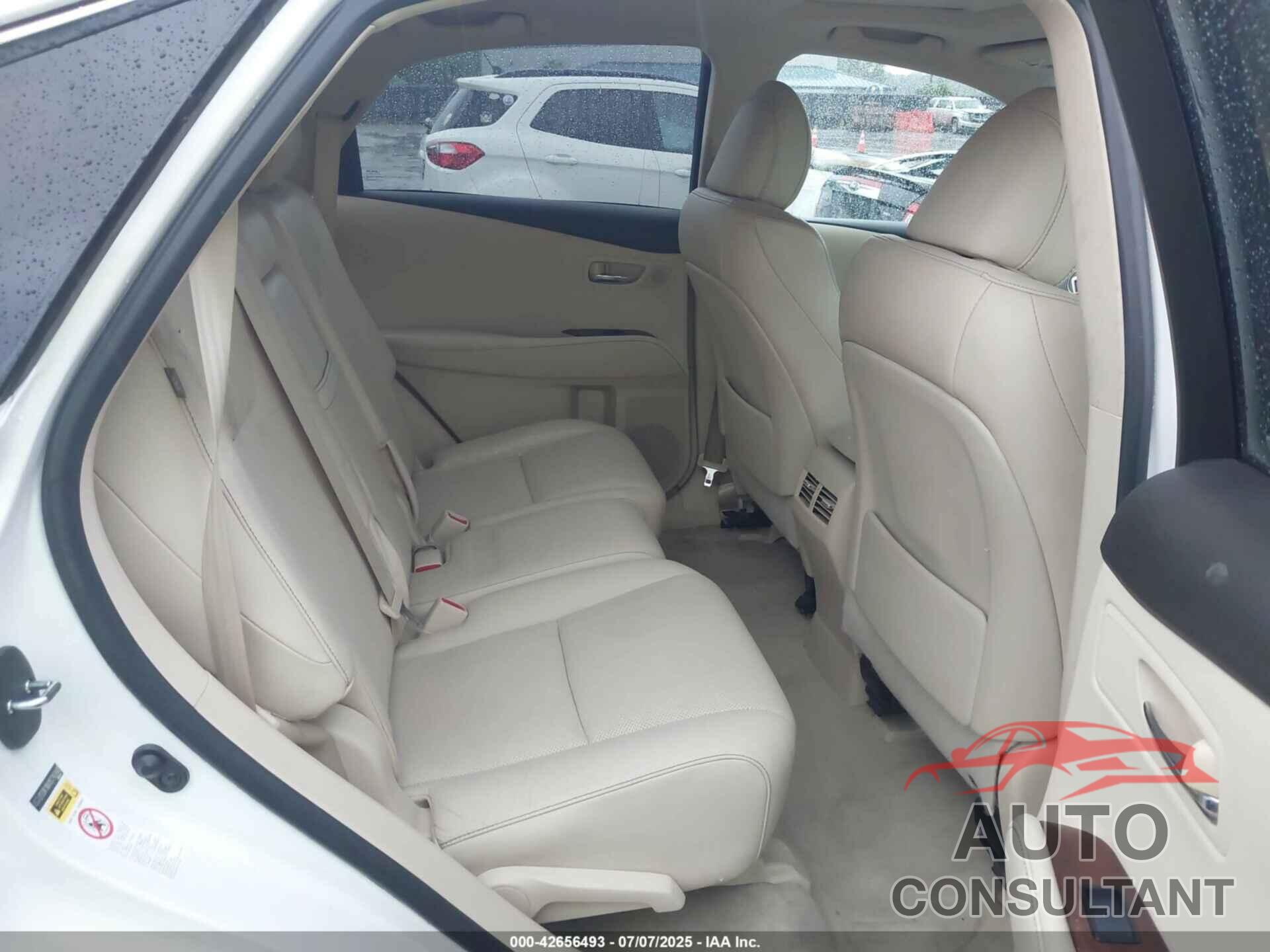 LEXUS RX 350 2014 - 2T2ZK1BA1EC142492