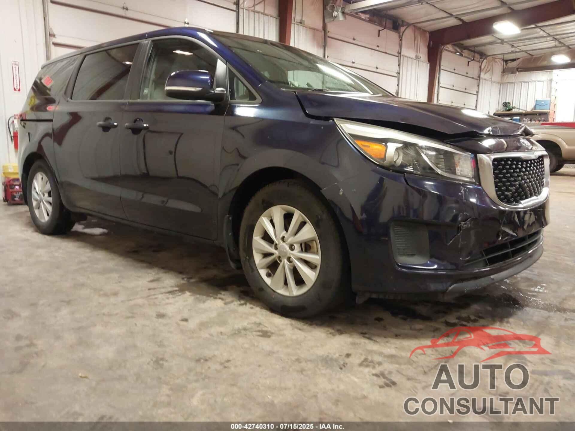KIA SEDONA 2018 - KNDMB5C12J6351777