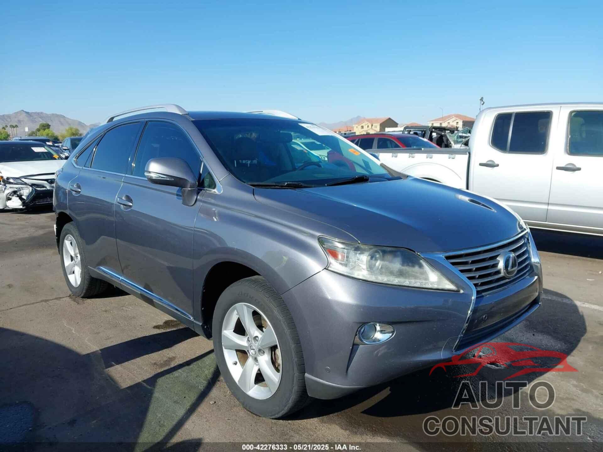 LEXUS RX 350 2013 - JTJZK1BA7D2007046