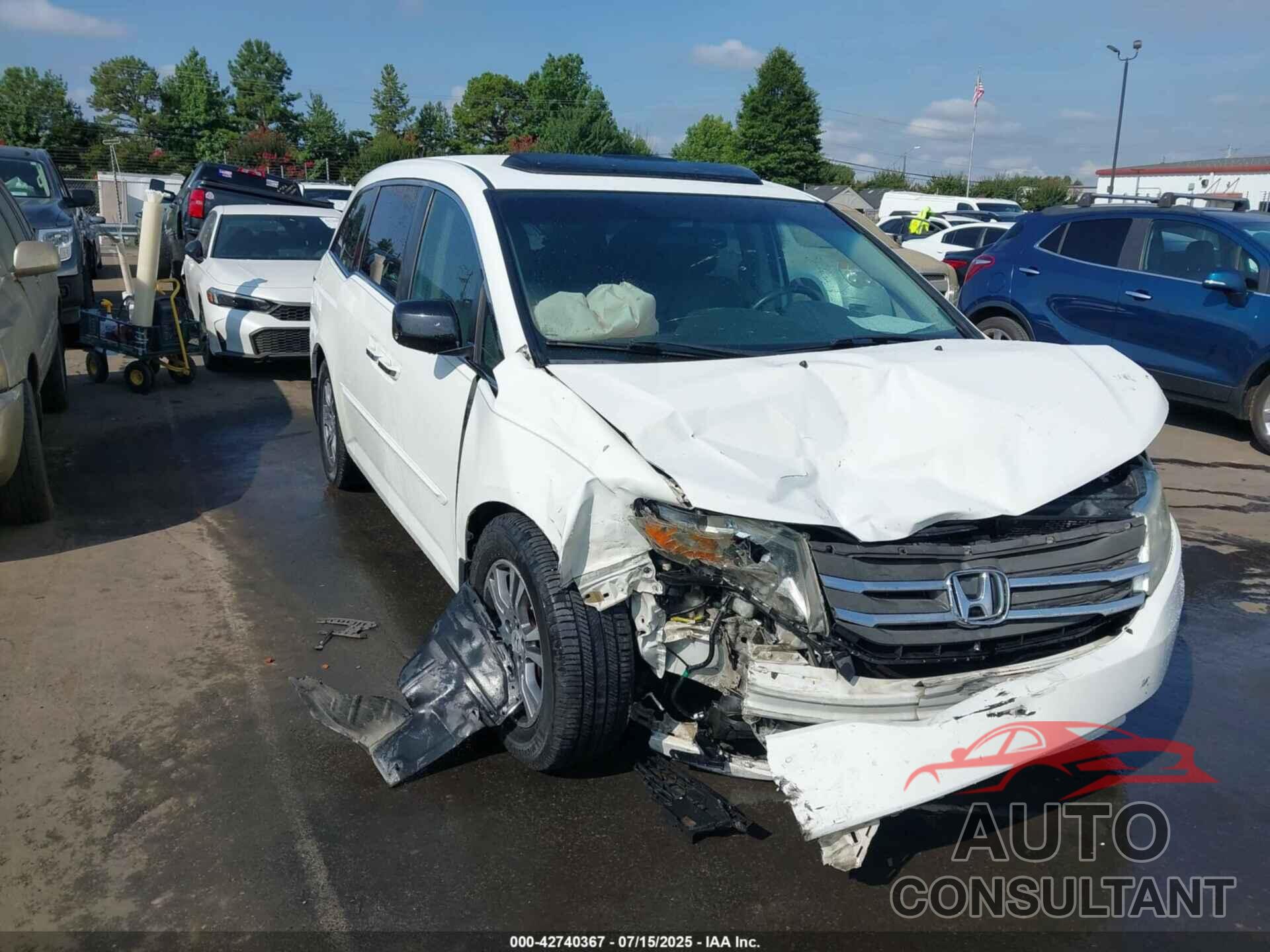 HONDA ODYSSEY 2011 - 5FNRL5H65BB100118