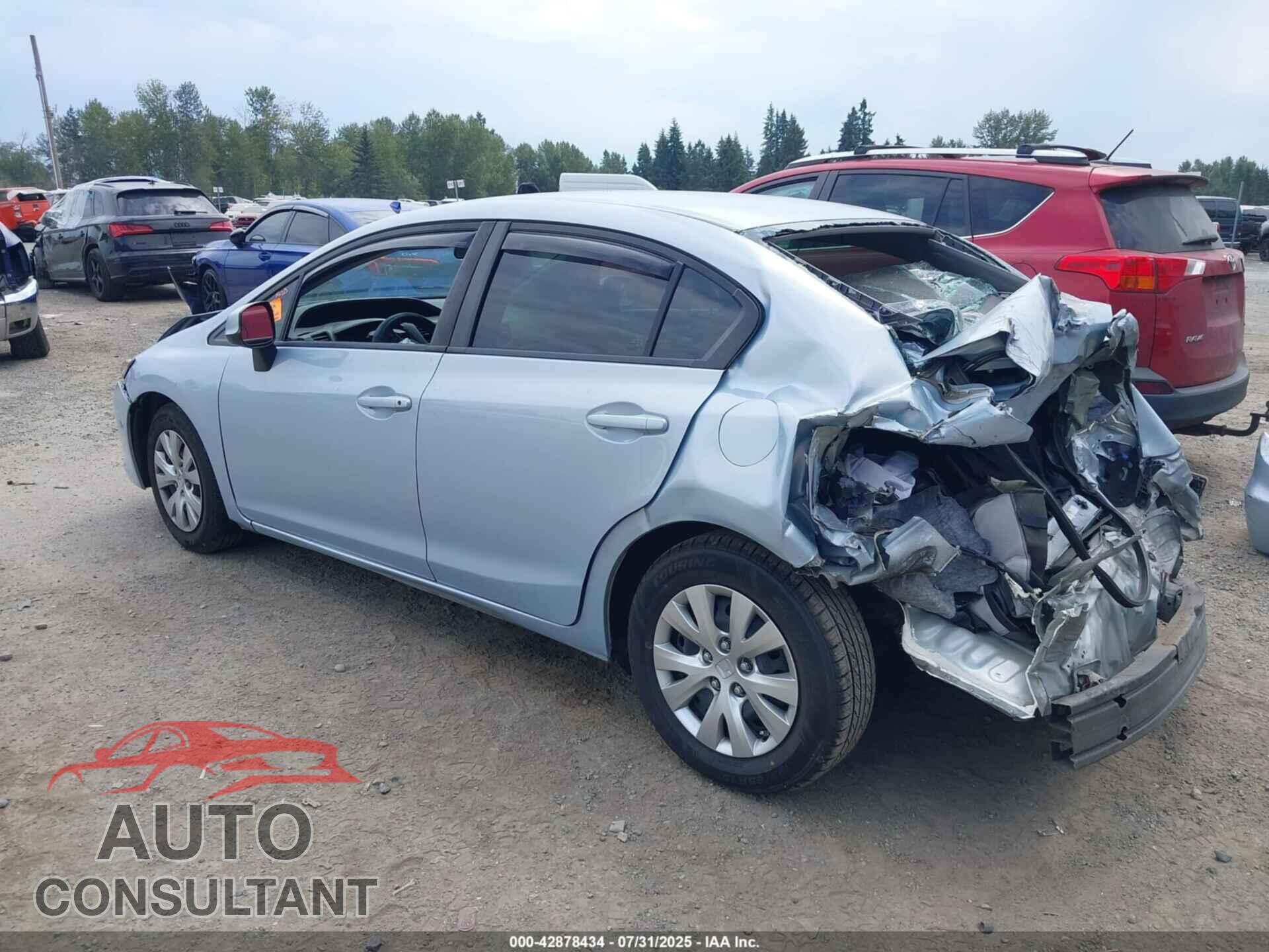 HONDA CIVIC 2012 - 19XFB2F53CE353542
