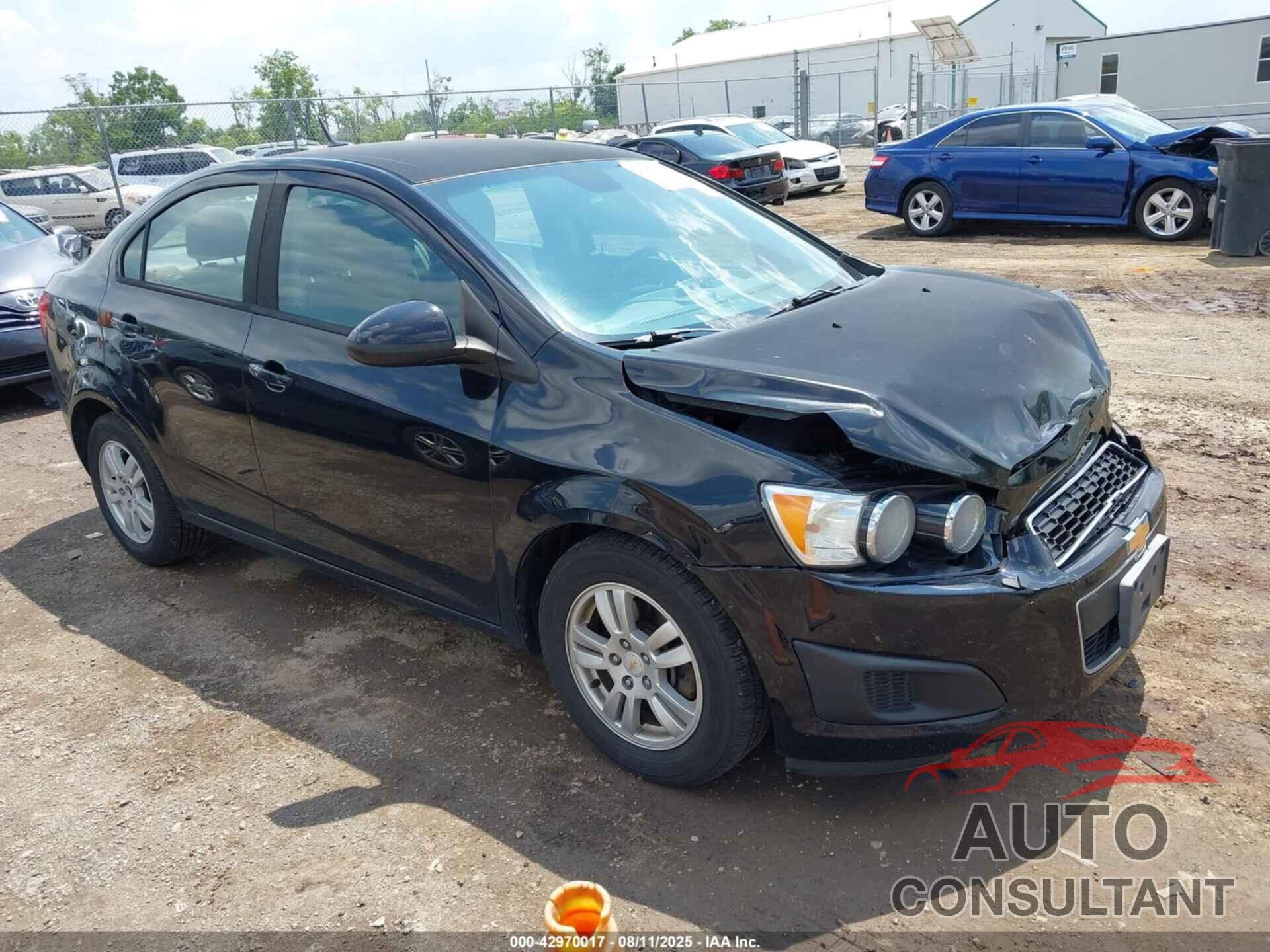 CHEVROLET SONIC 2012 - 1G1JA5SH7C4159928
