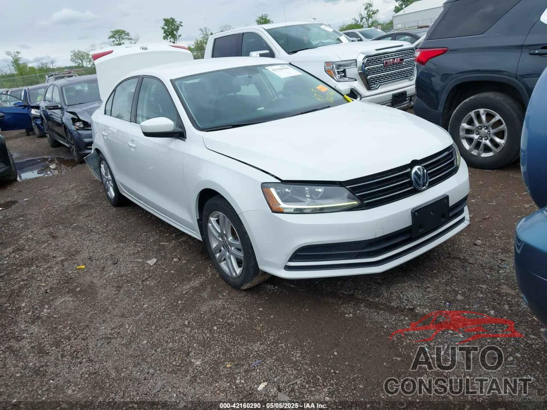 VOLKSWAGEN JETTA 2017 - 3VW2B7AJ2HM344552