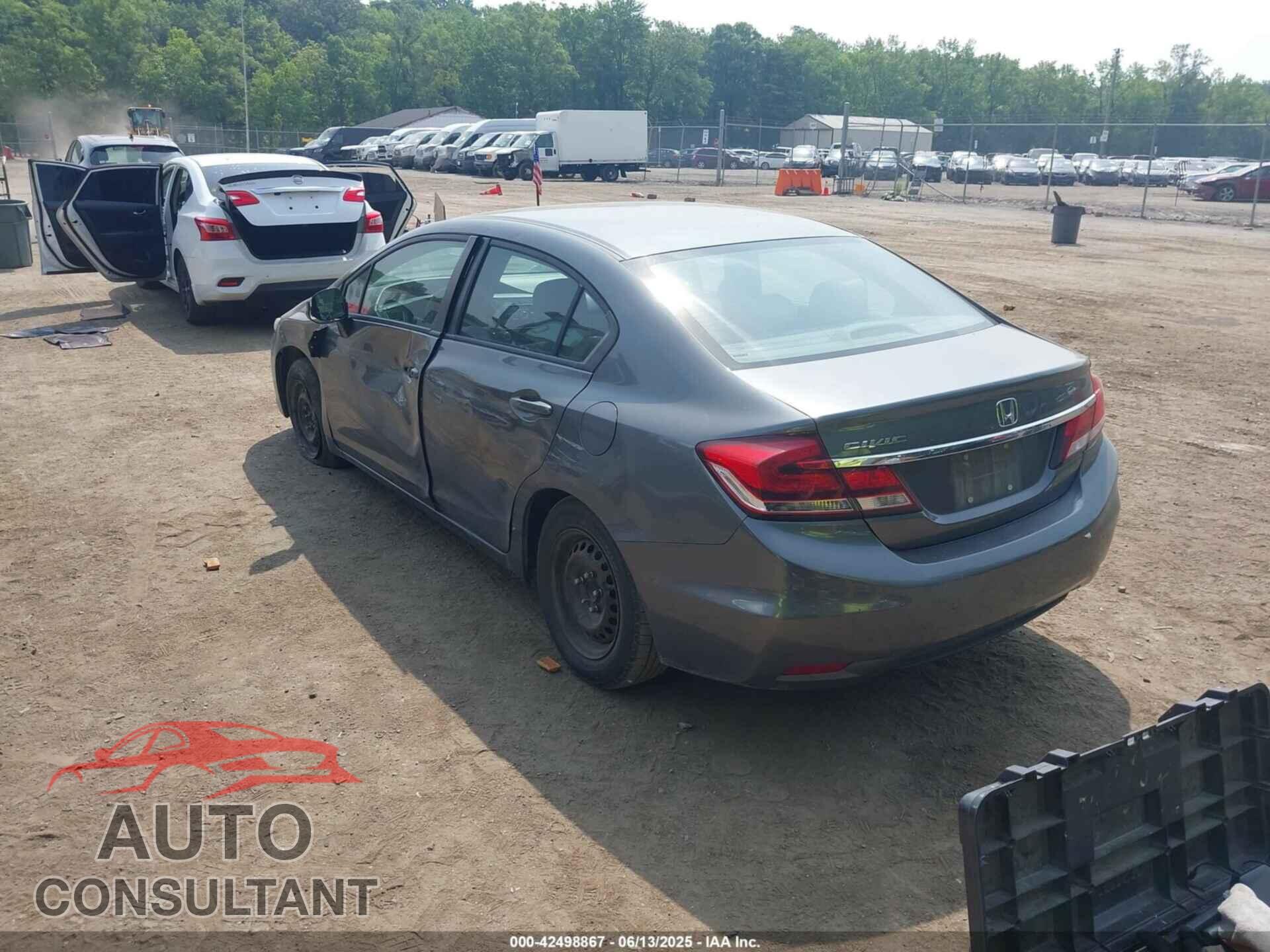 HONDA CIVIC 2013 - 19XFB2F54DE200590
