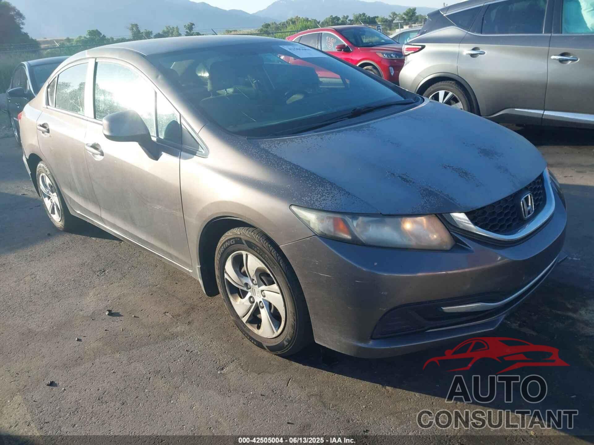 HONDA CIVIC 2013 - 2HGFB2F52DH510016