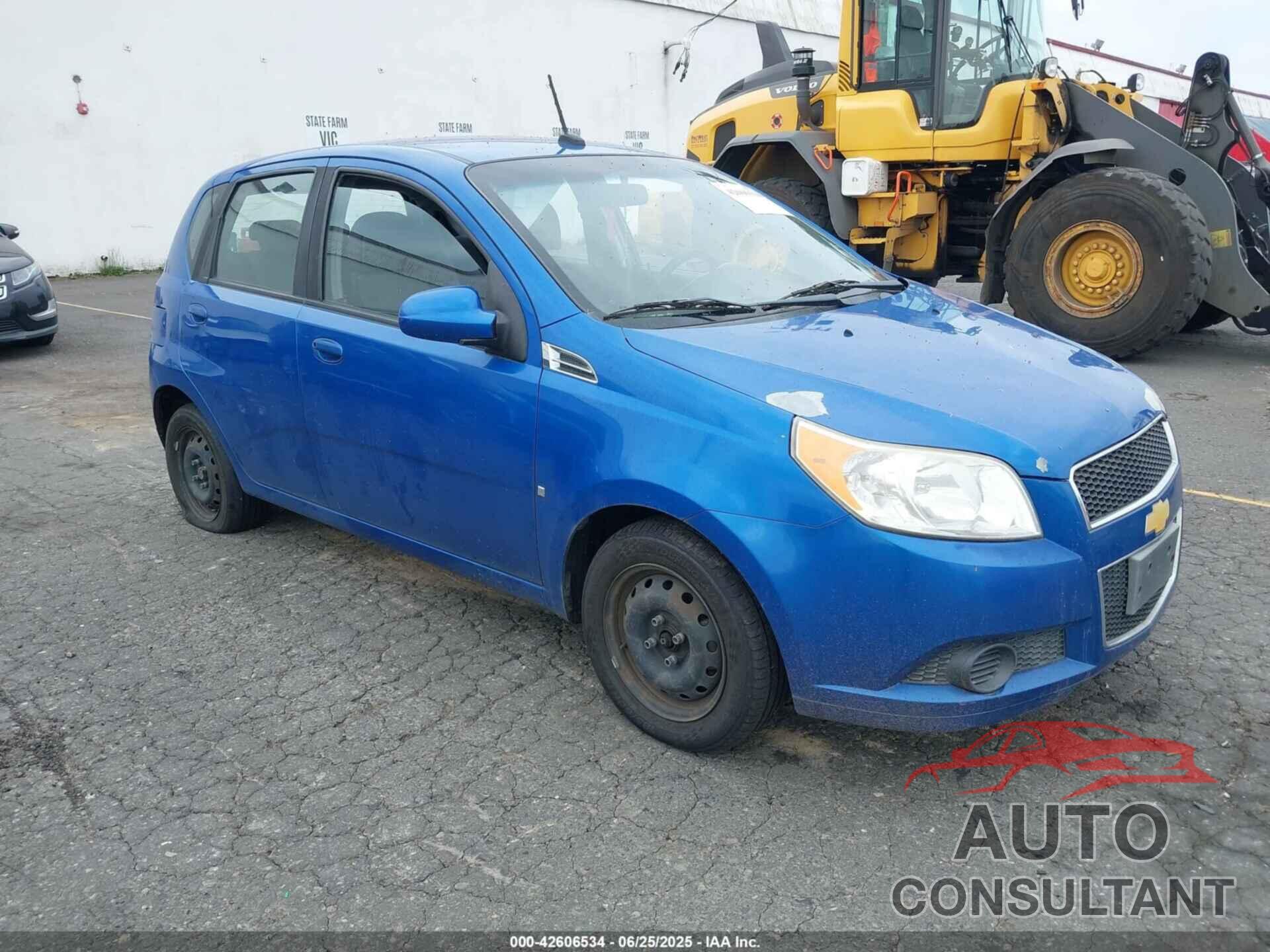 CHEVROLET AVEO 2009 - KL1TD66E29B679088